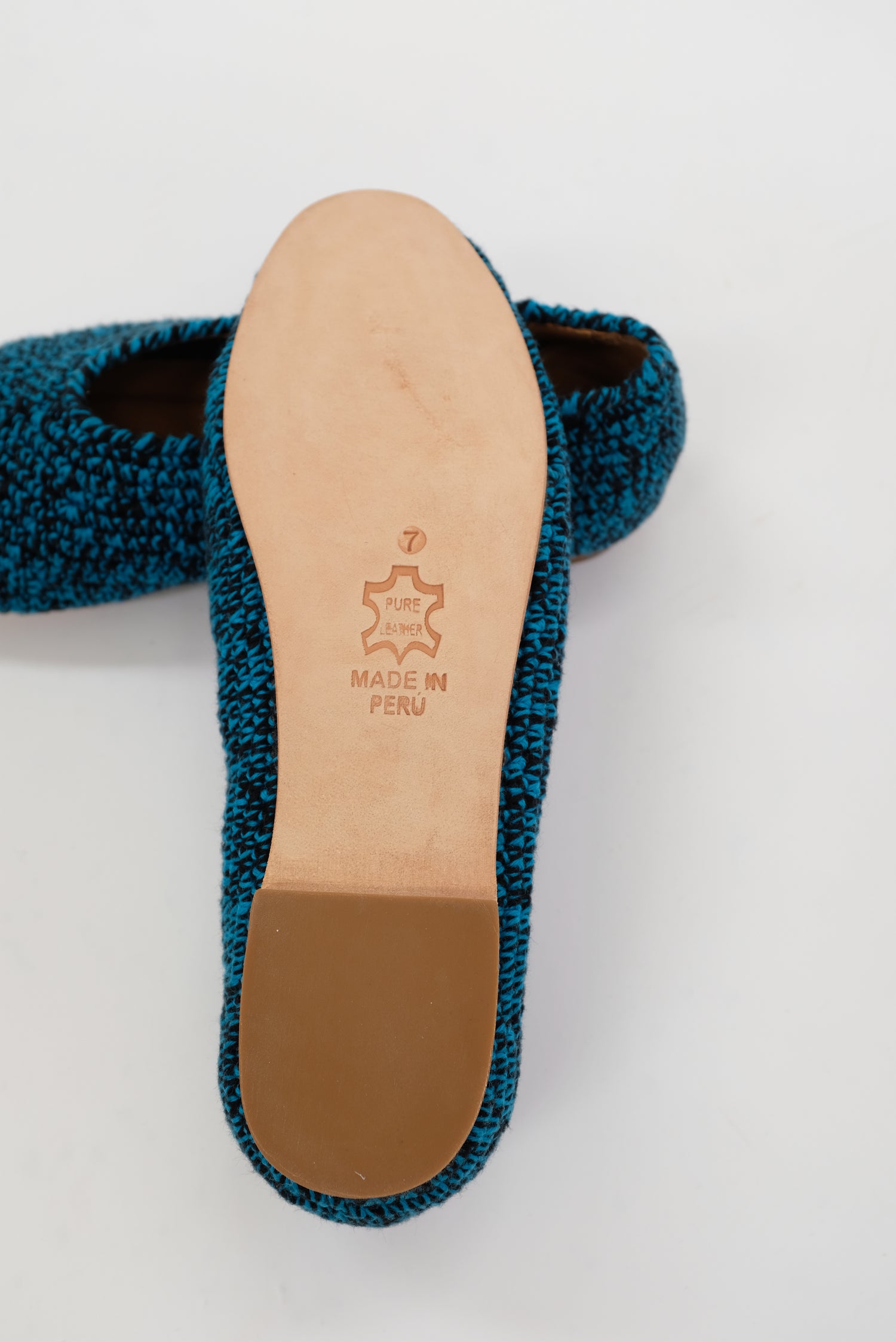 Beklina Crochet Ballet Flats Cypress/Black