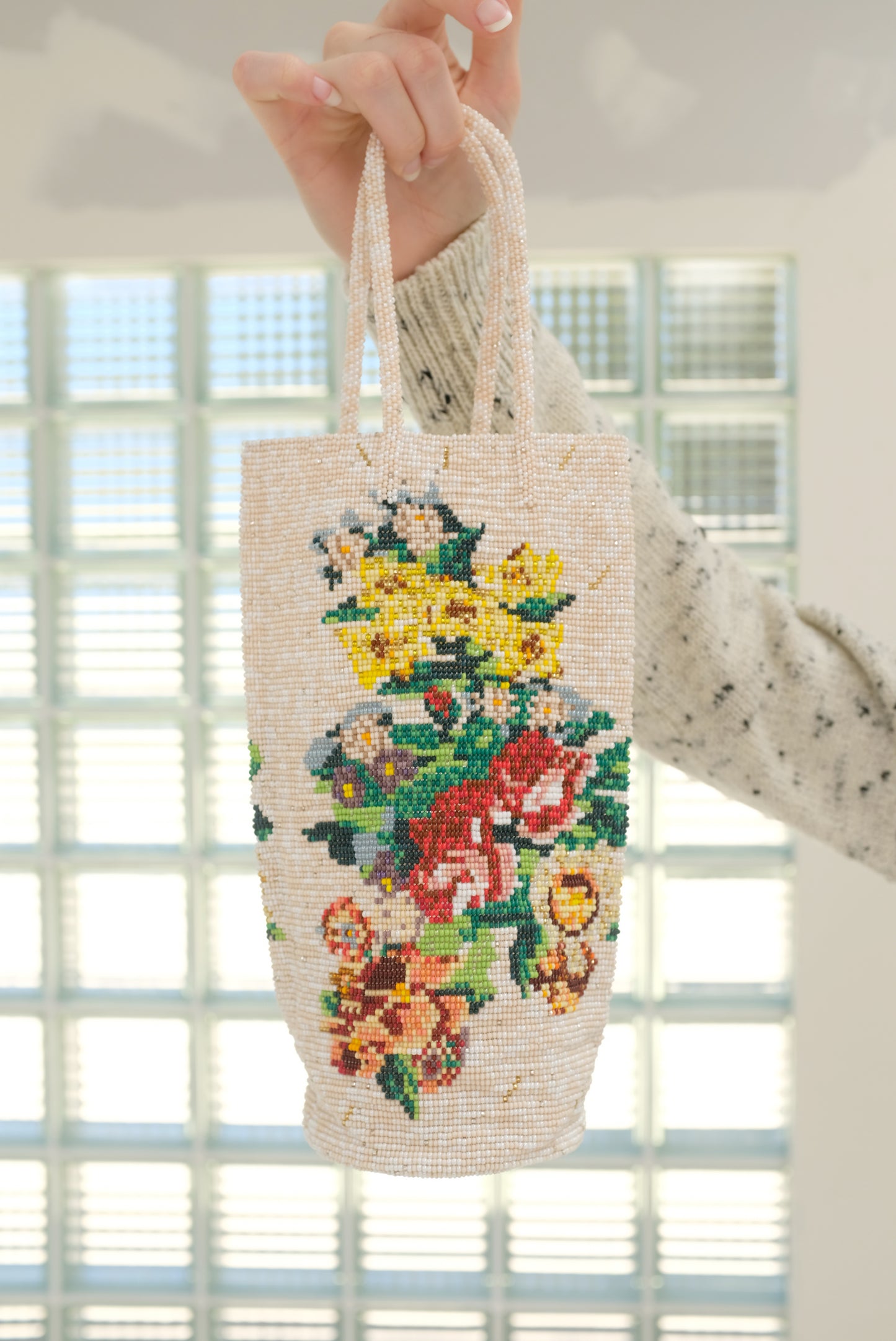 Cordera Beaded Bag Narcisco