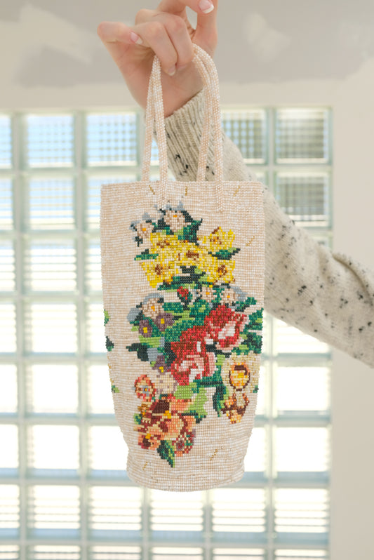 Cordera Beaded Bag Narcisco