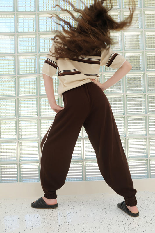 Cordera Organic Cotton Sporty Pant Brown