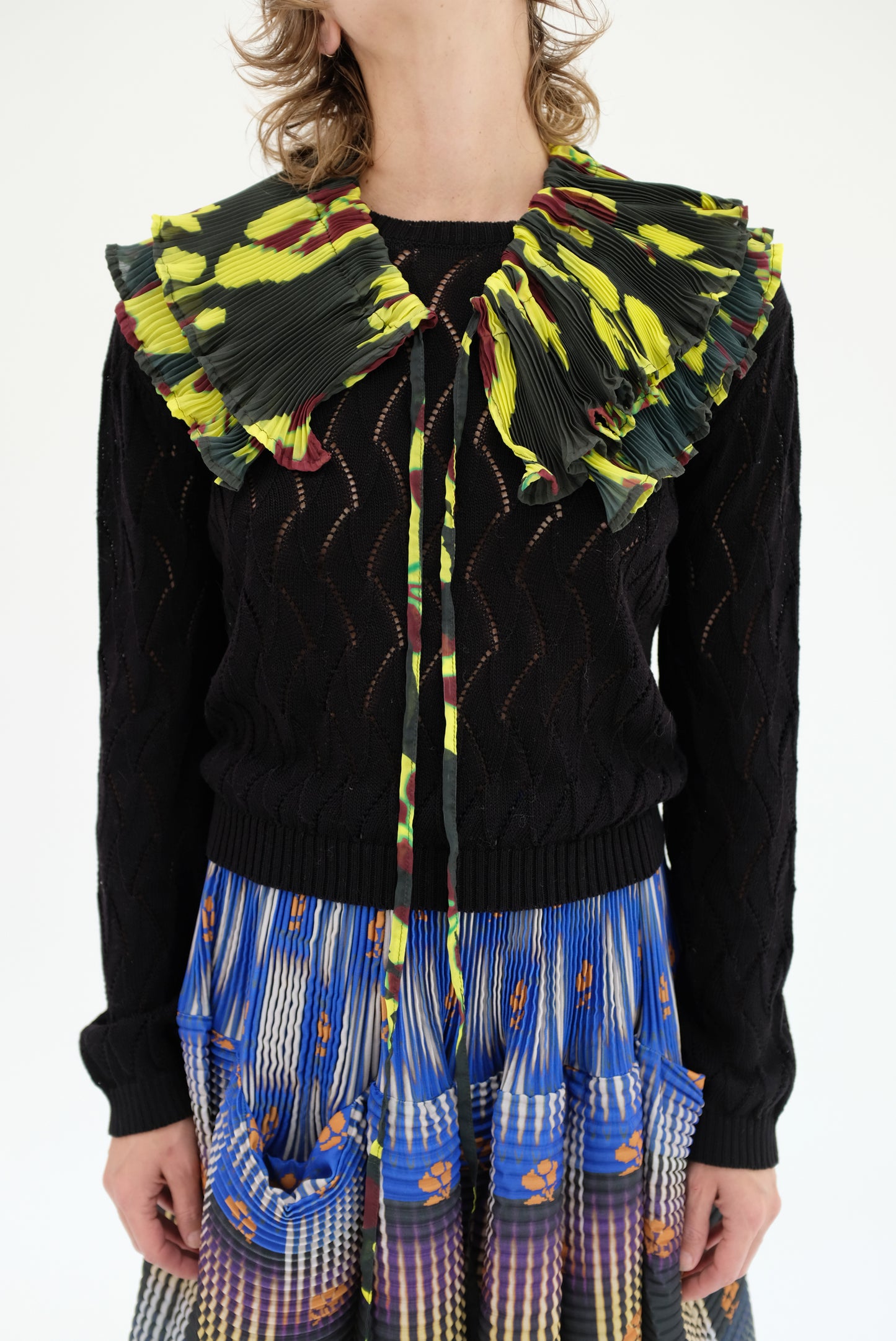 Julia Heuer Winnie Pleated Collar Ingrid