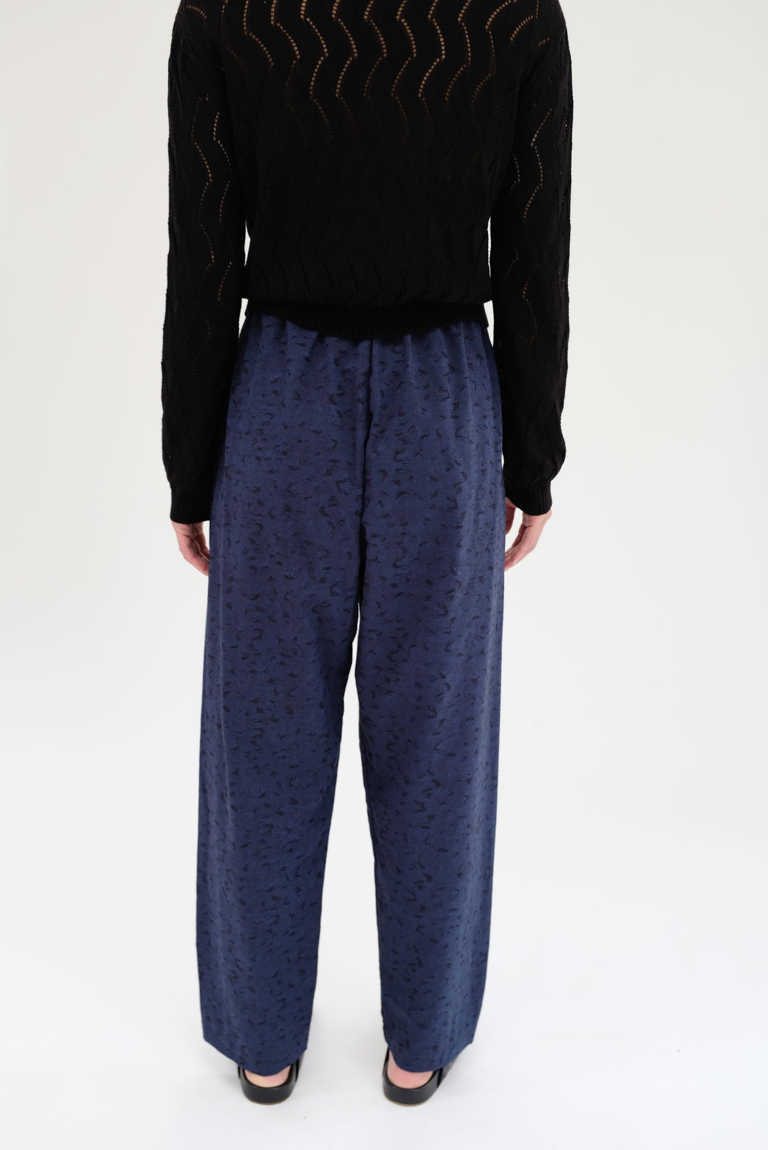 Beklina Basic Pant Chambray Dark