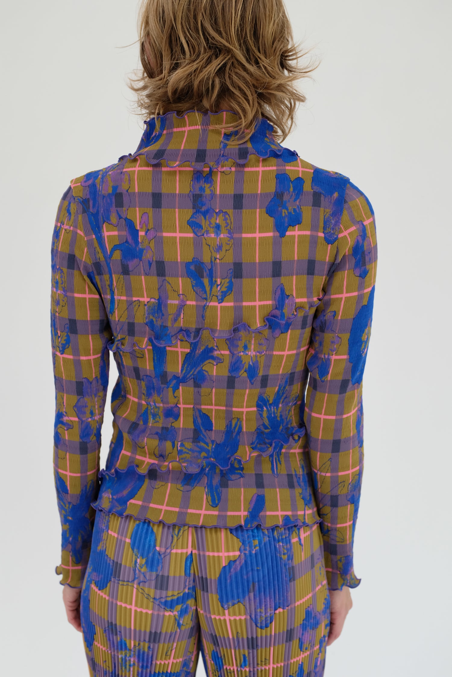 Julia Heuer Karl Smock Pleated Top Malik