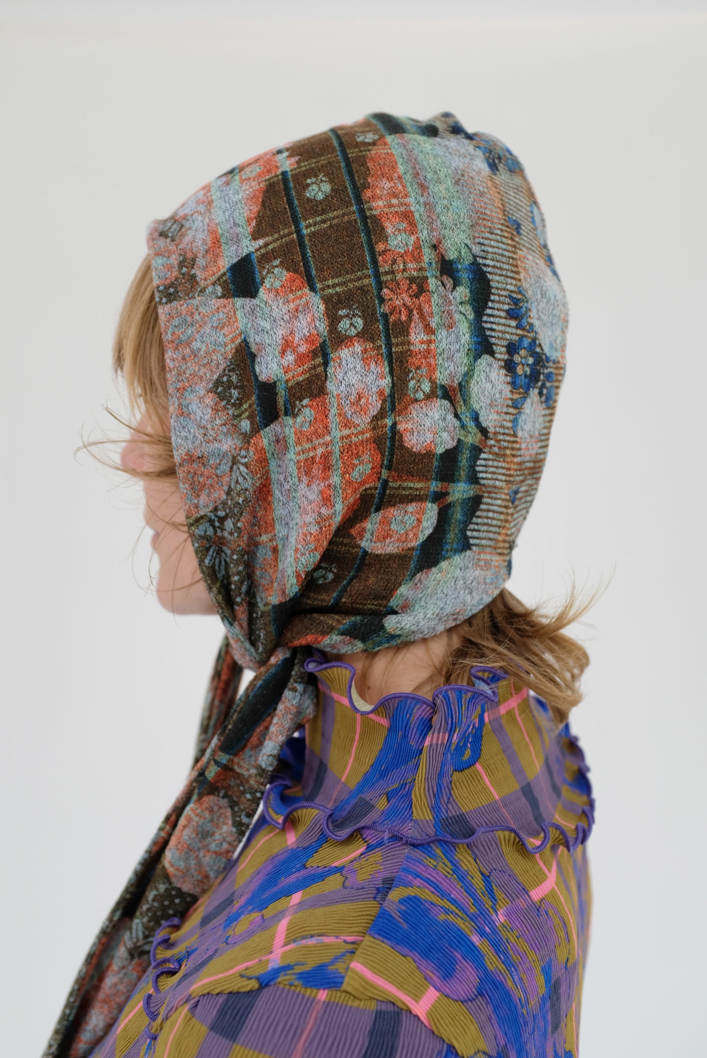 Julia Heuer Grete Knitted Headpiece Bruno
