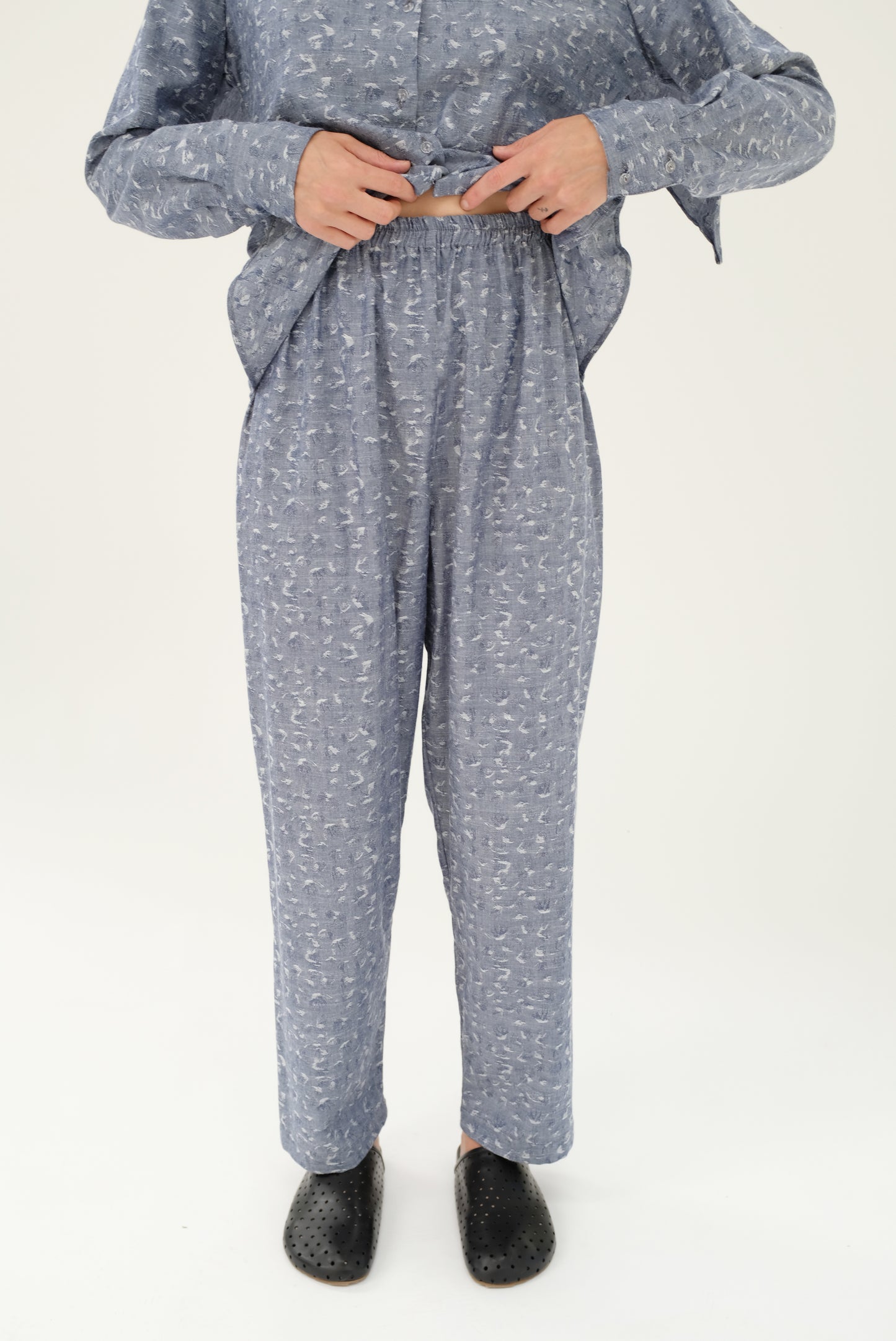 Beklina Basic Pant Chambray