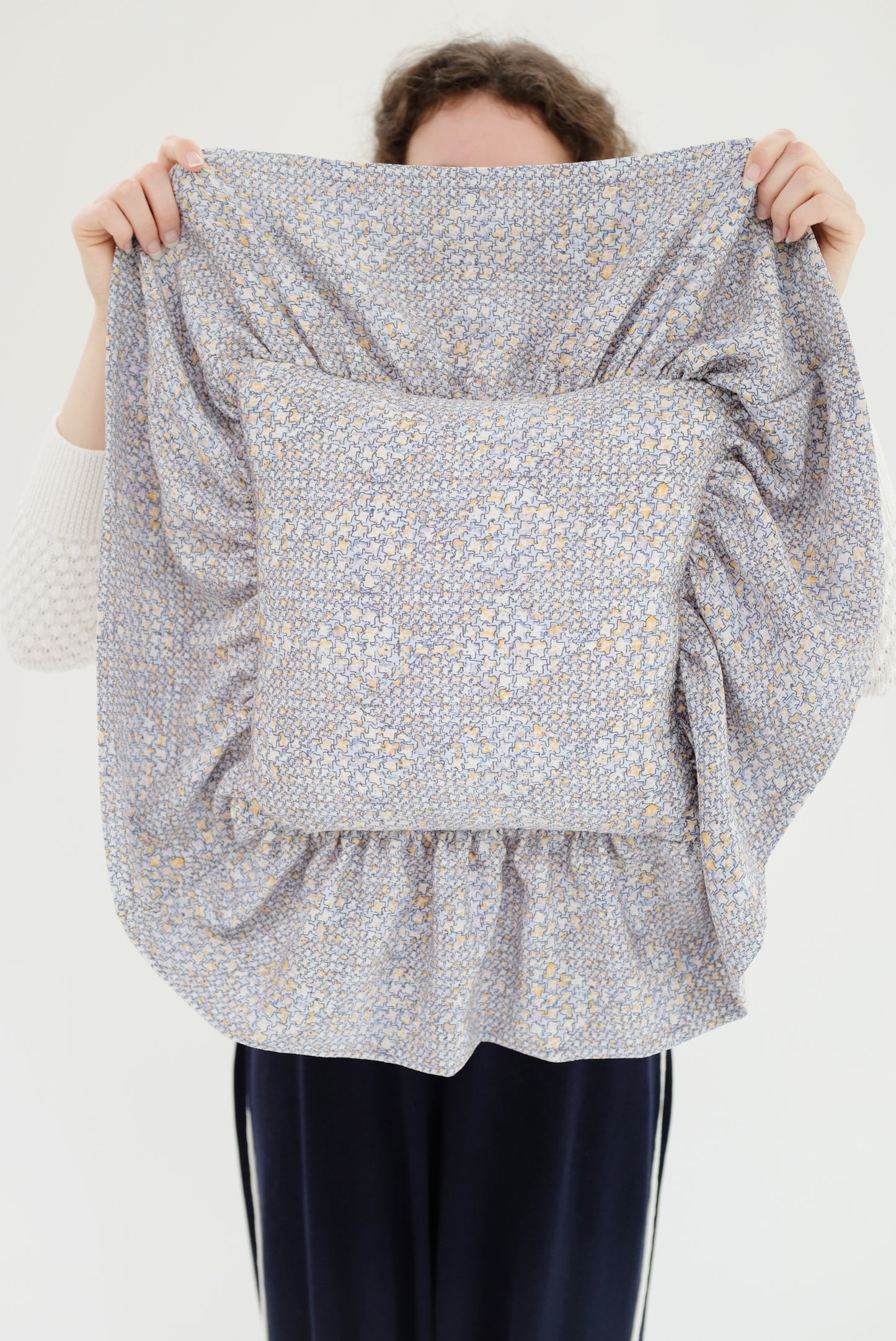 Beklina Ruffle Pillow Collina