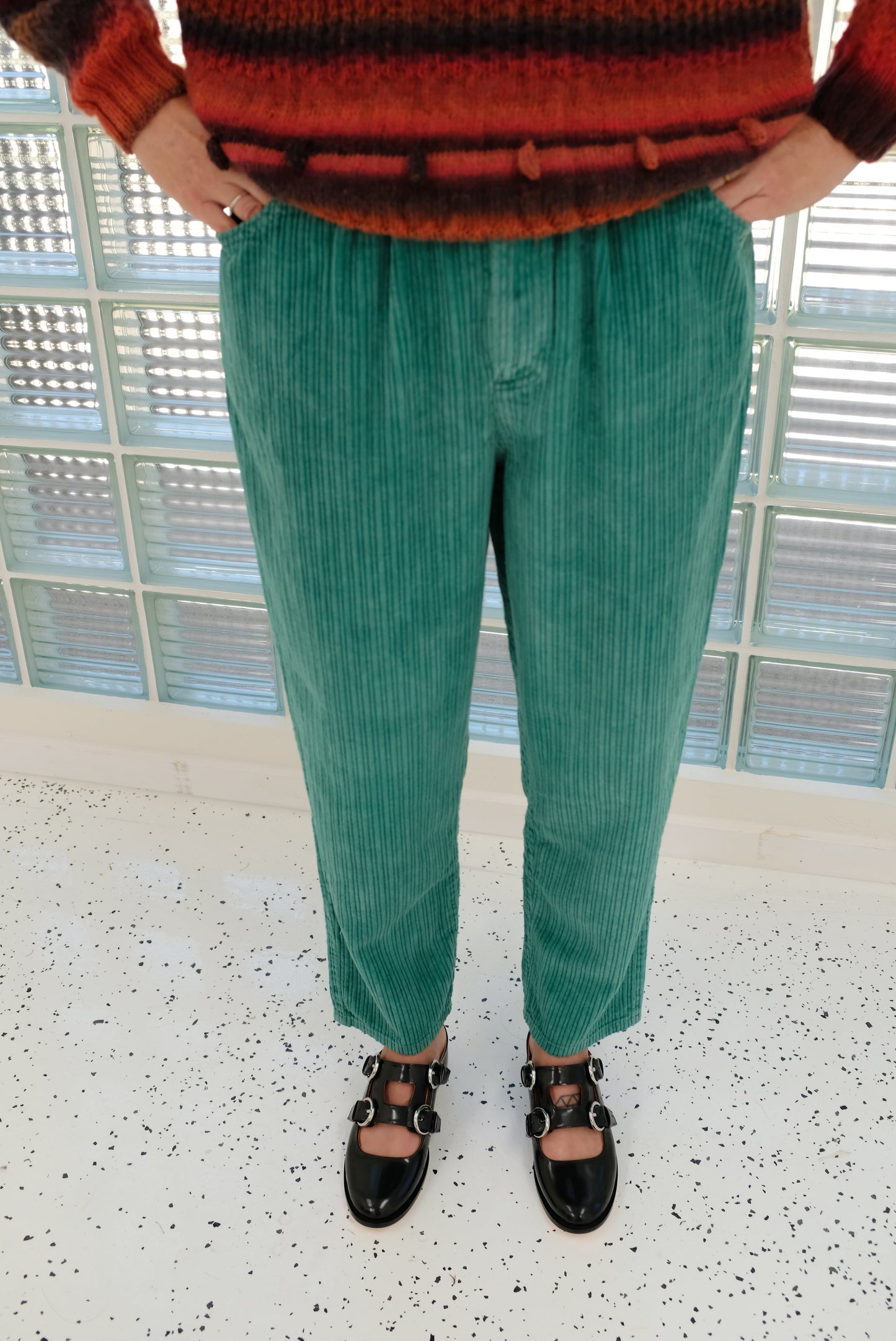 Anntian Corduroy Pant Forest