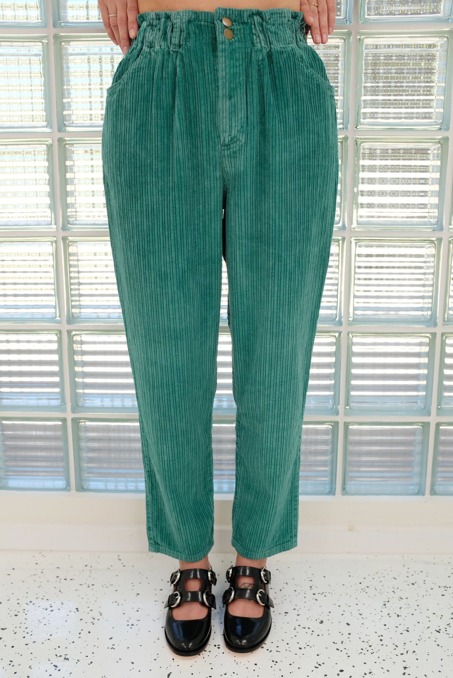 Anntian Corduroy Pant Forest