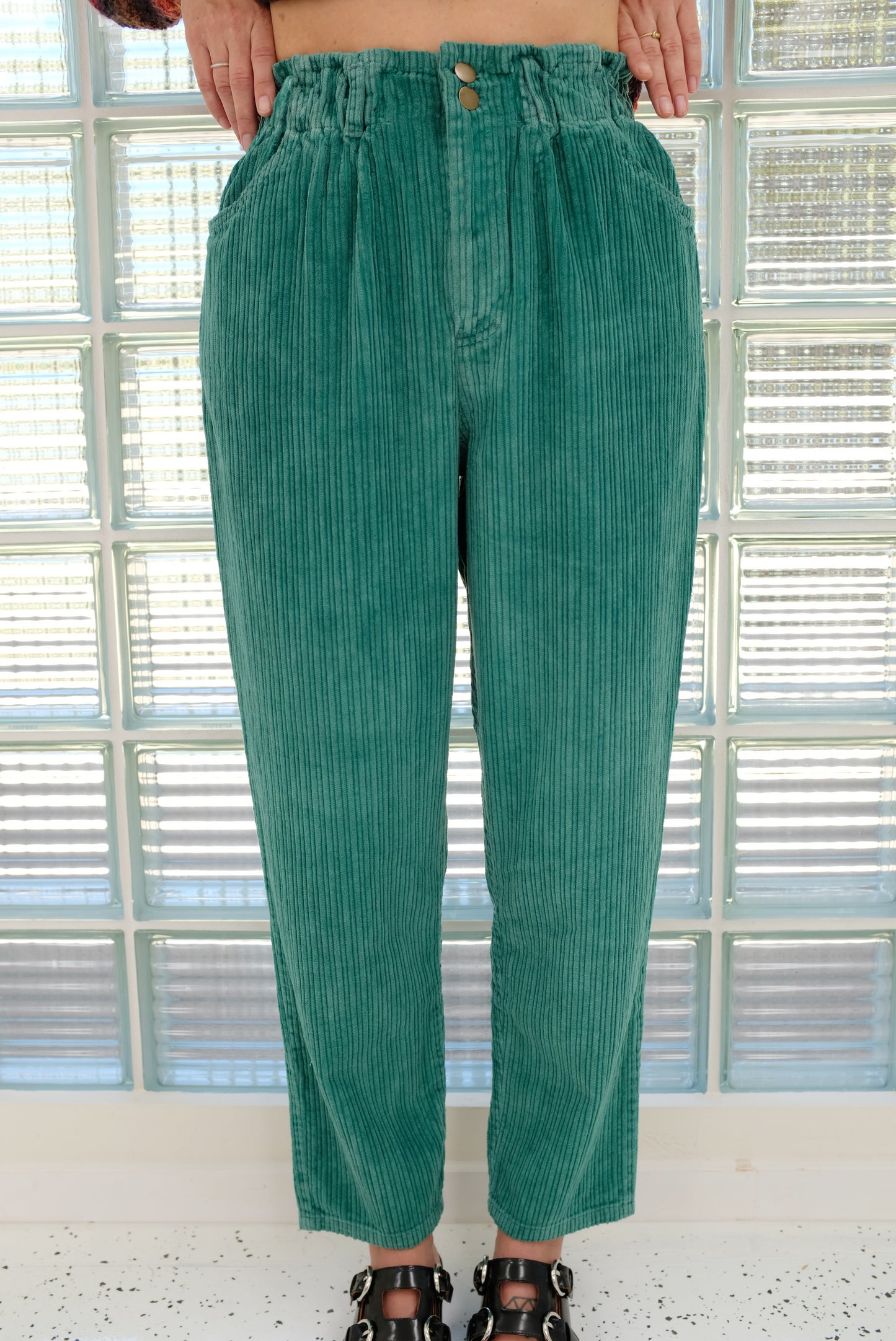 Anntian Corduroy Pant Forest