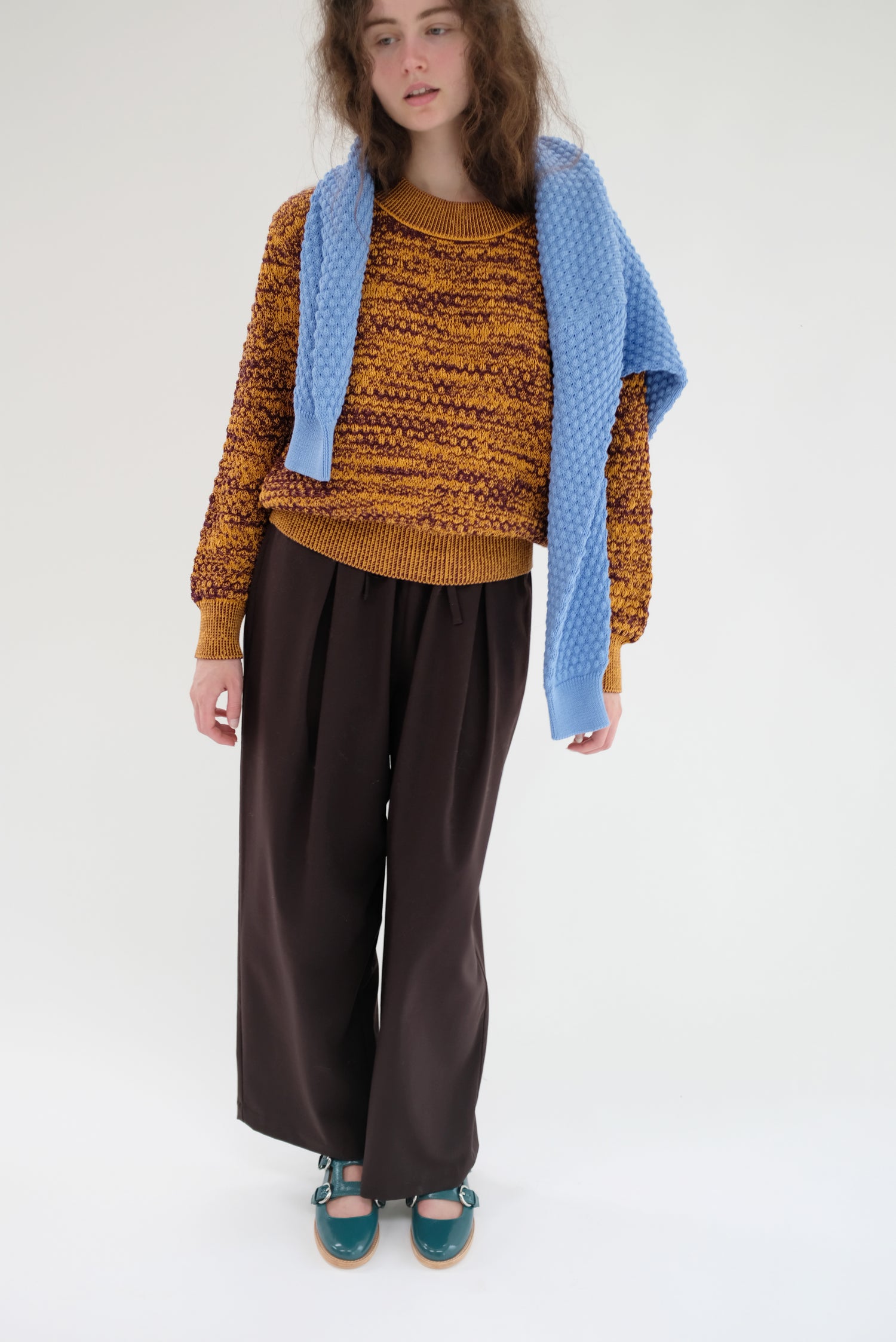 Beklina Mar Monte Sweater Persimmon/Plum