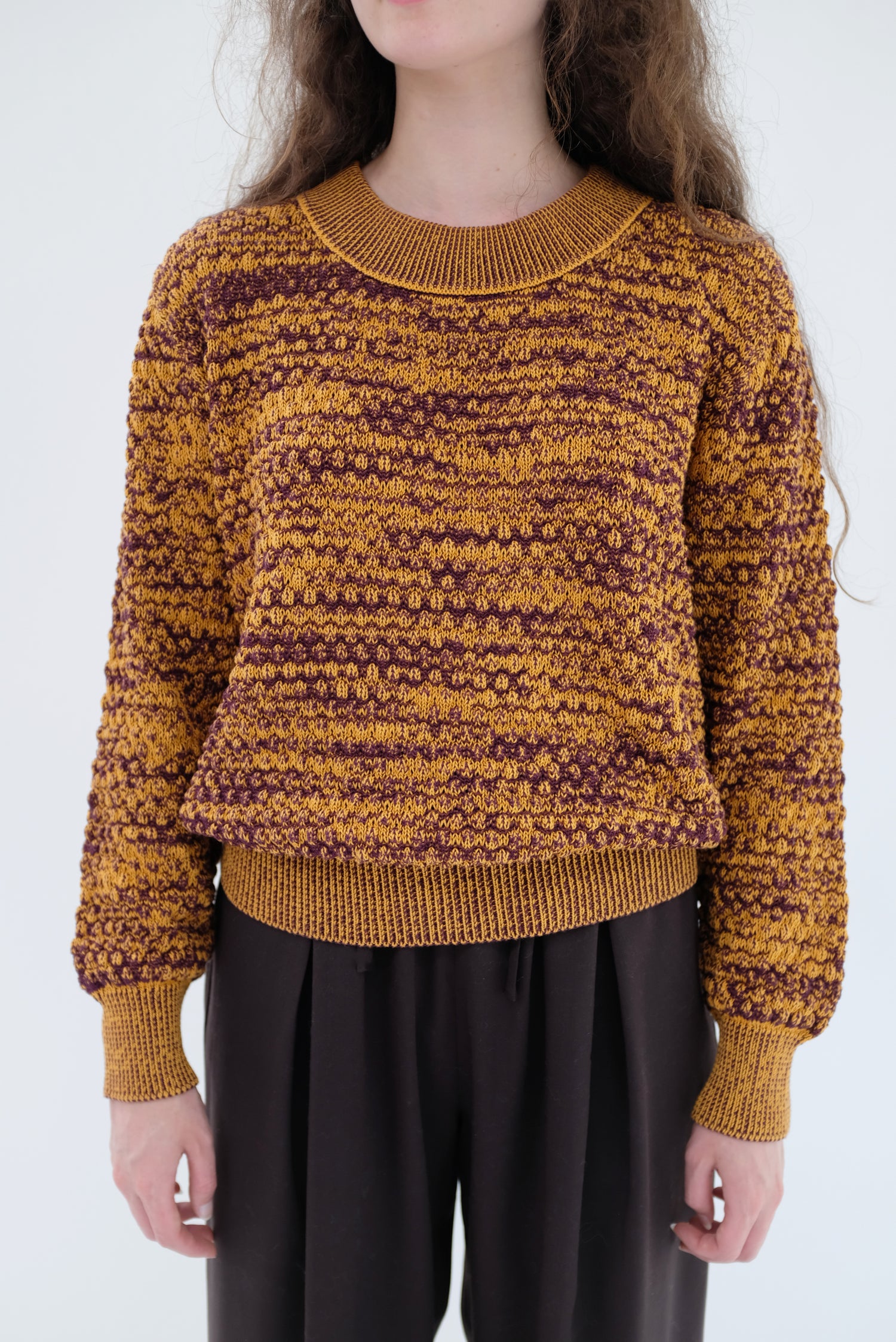 Beklina Mar Monte Sweater Persimmon/Plum