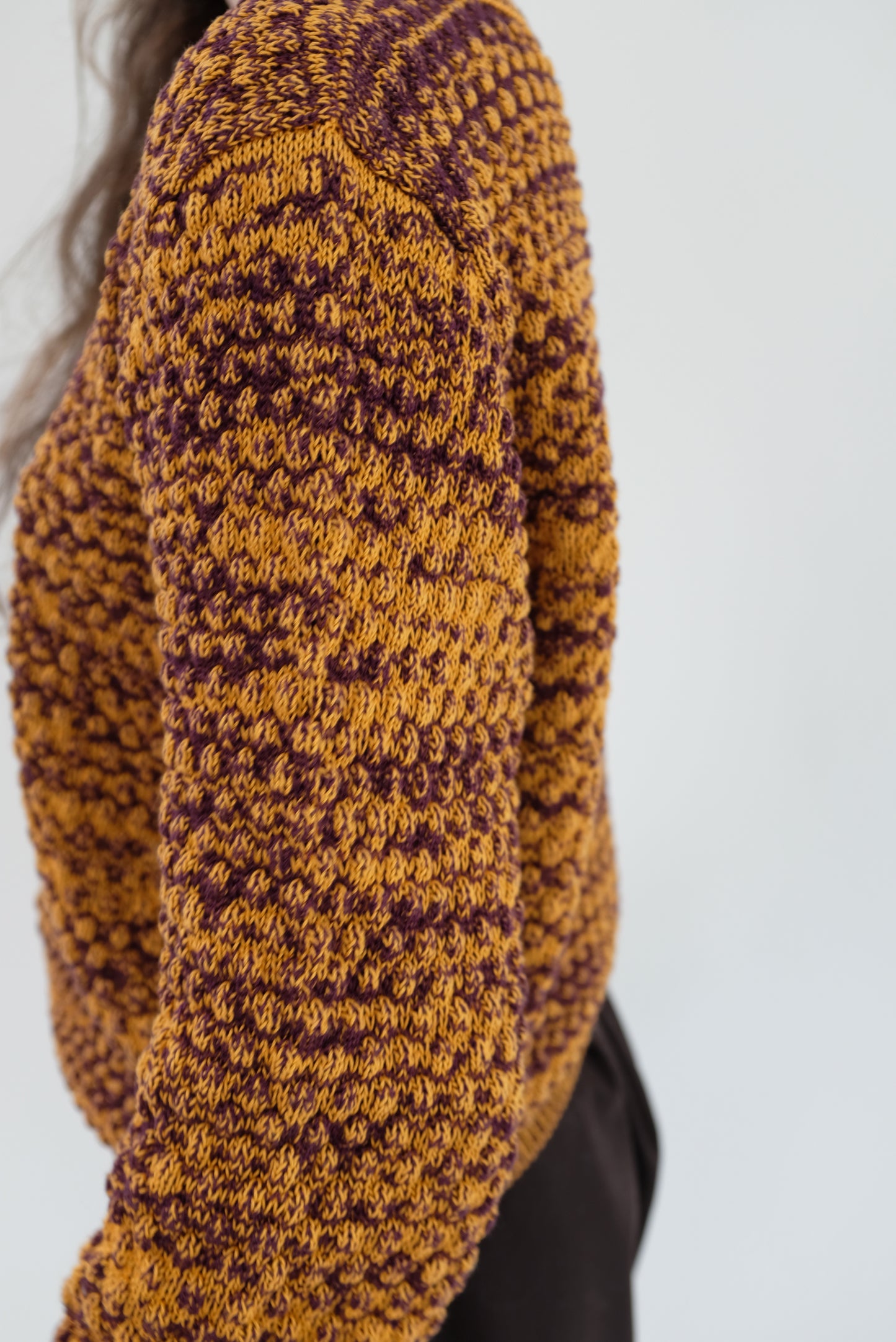 Beklina Mar Monte Sweater Persimmon/Plum