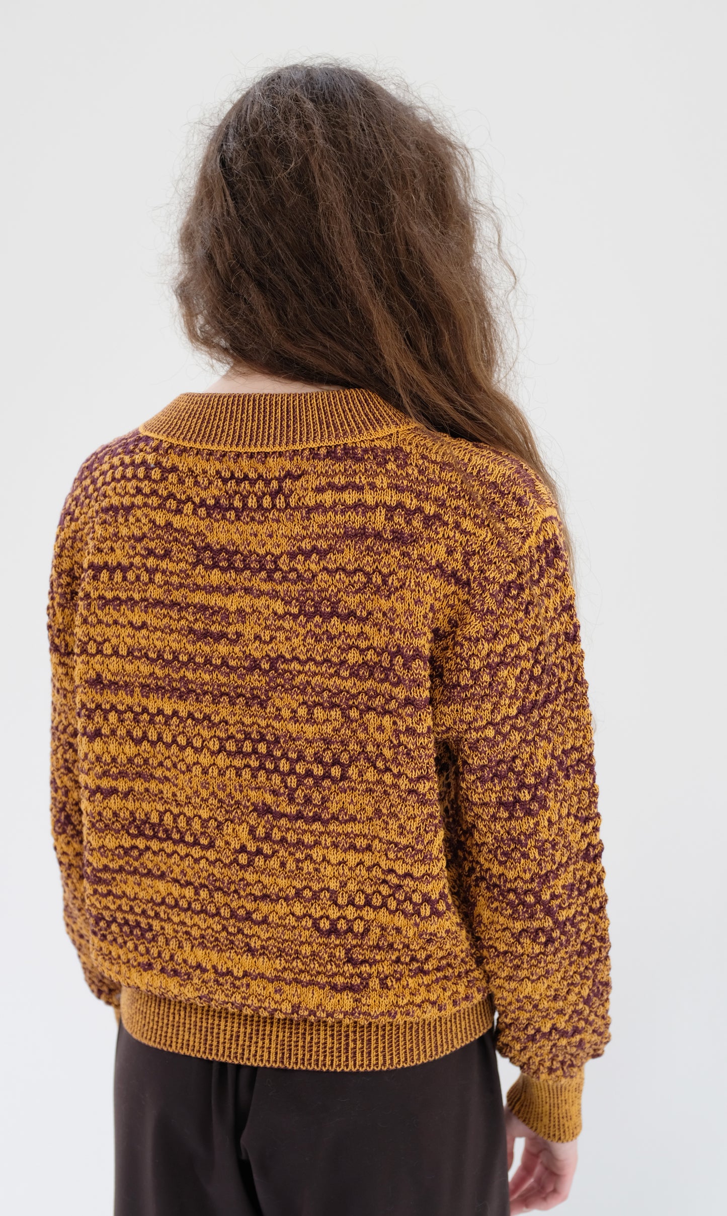 Beklina Mar Monte Sweater Persimmon/Plum