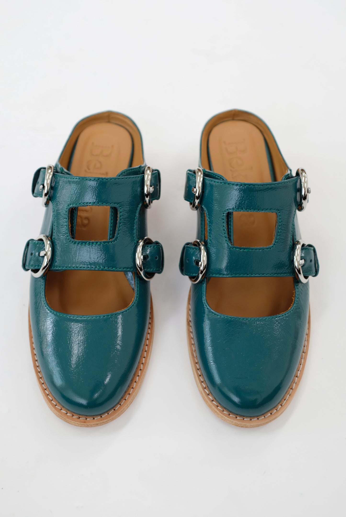 Beklina Quatro Buckle Mule Cypress