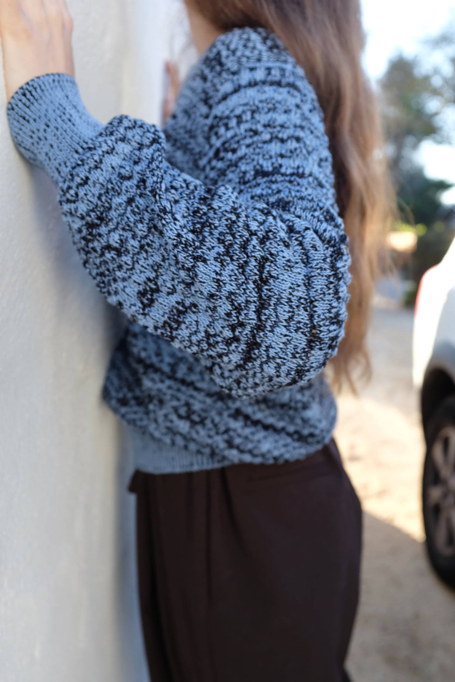 Beklina Mar Monte Sweater Denim/Black