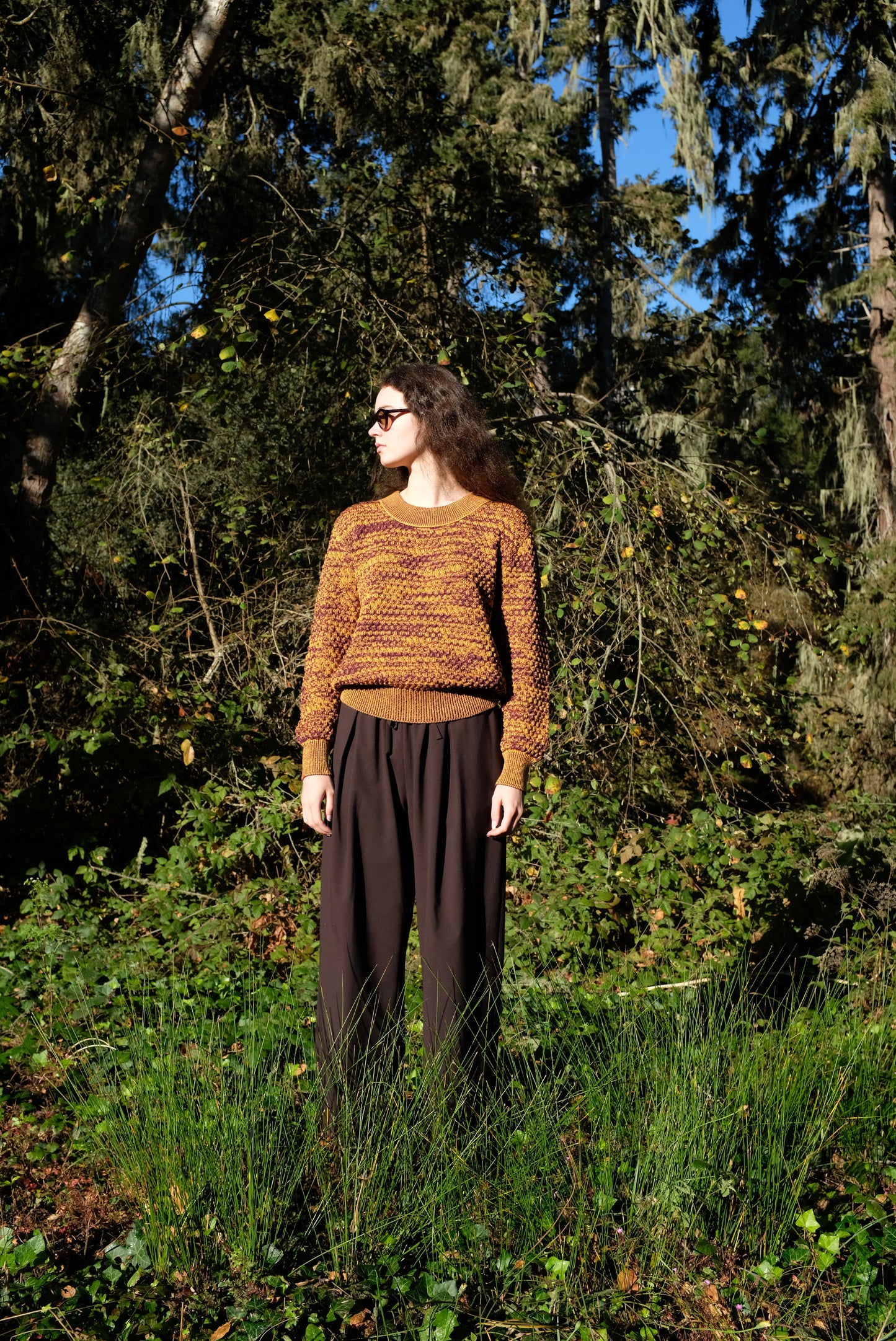 Beklina Mar Monte Sweater Persimmon/Plum
