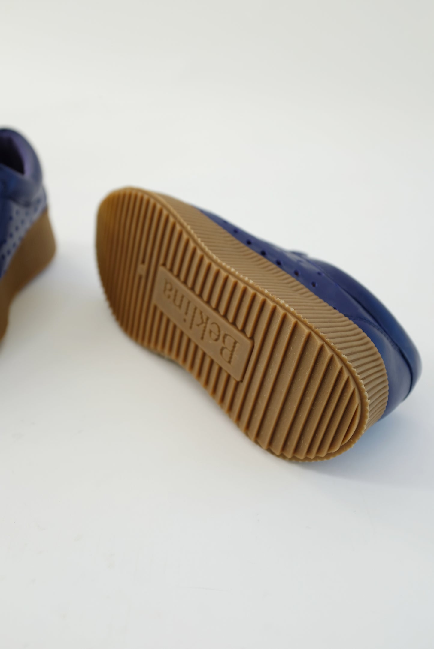 Beklina Pensionata Perforated Lace Up Lapis