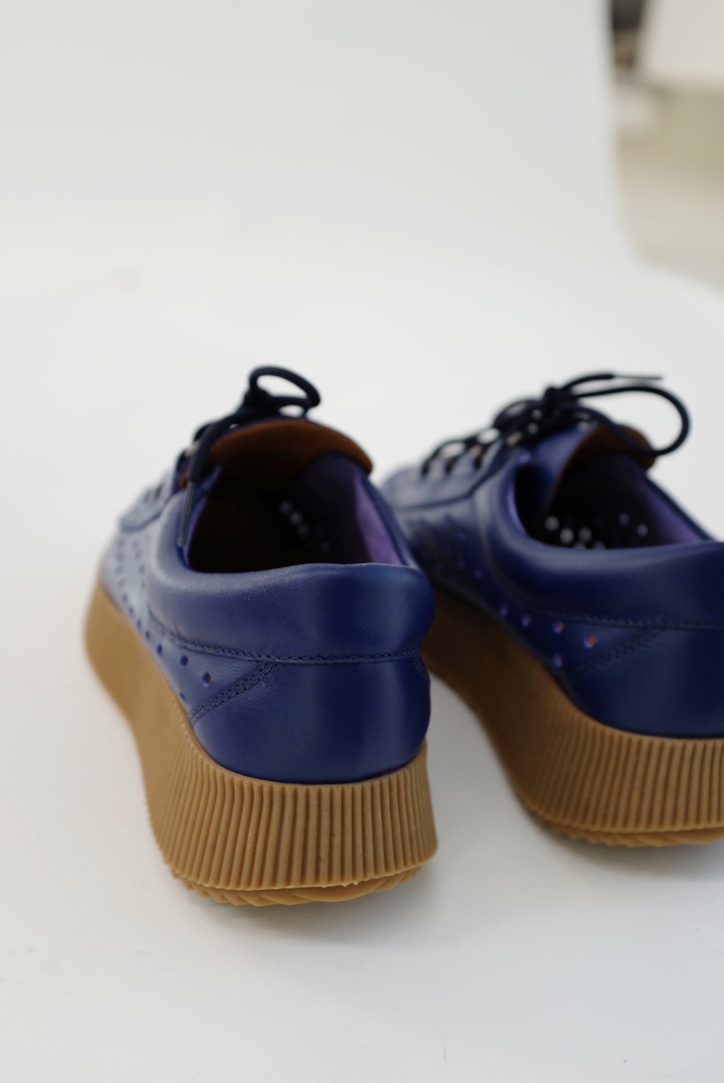 Beklina Pensionata Perforated Lace Up Lapis
