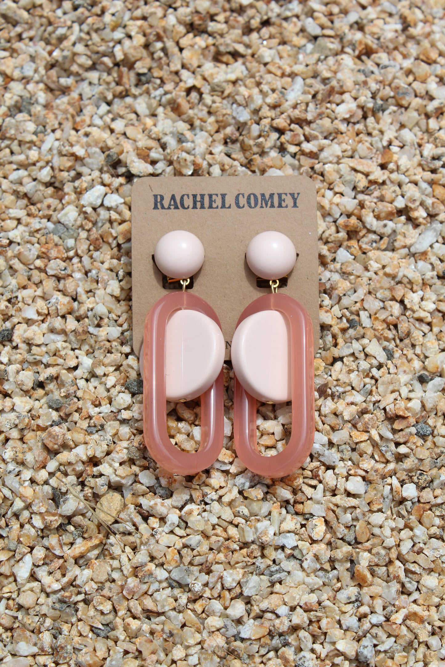 Rachel Comey Lohr Earrings Pink At Beklina