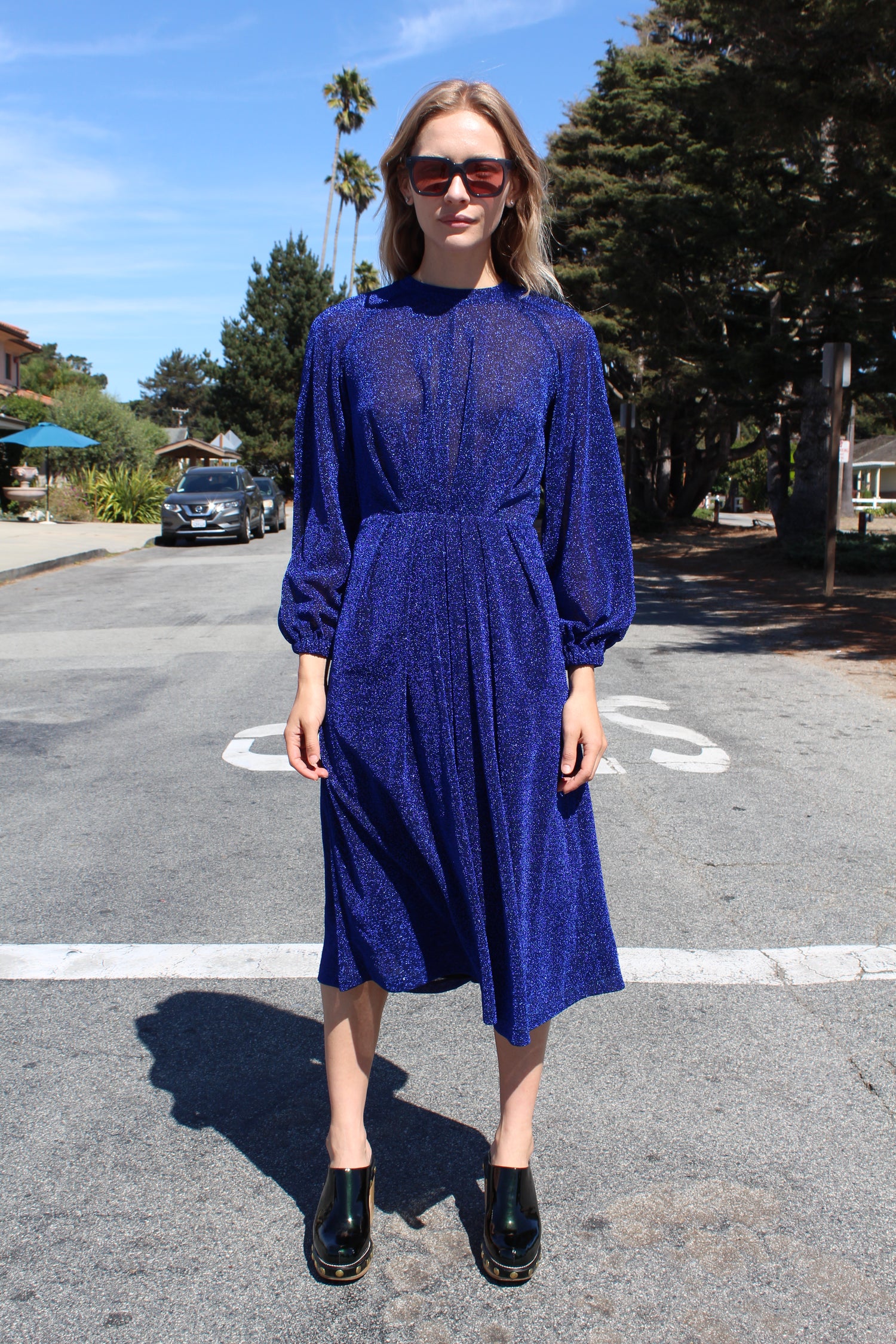 Rachel Comey Bartram Dress Blue Rachel Comey Bartram Dress Blue