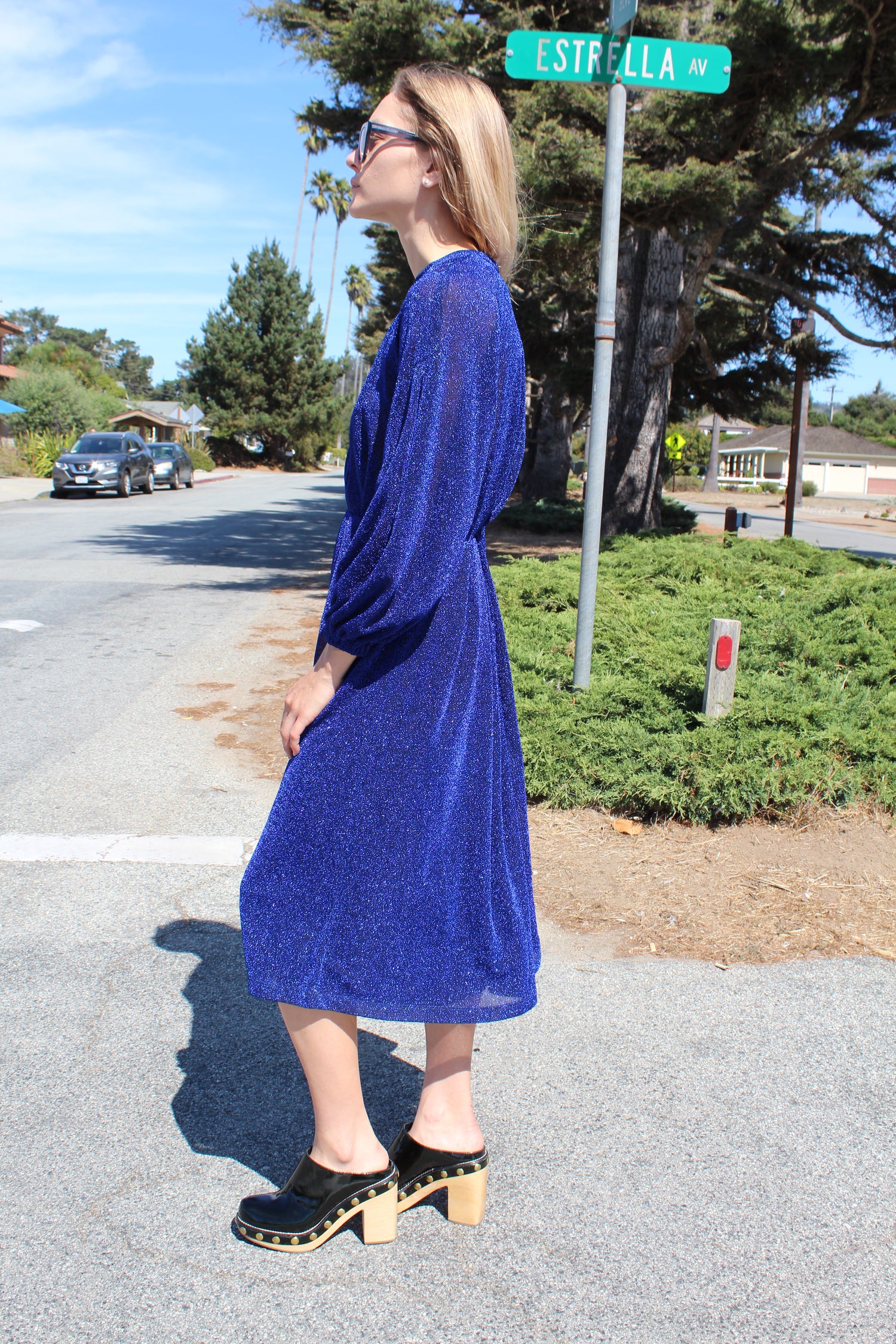 Rachel Comey Bartram Dress Blue Beklina Rachel Comey Bartram Dress Blue Beklina