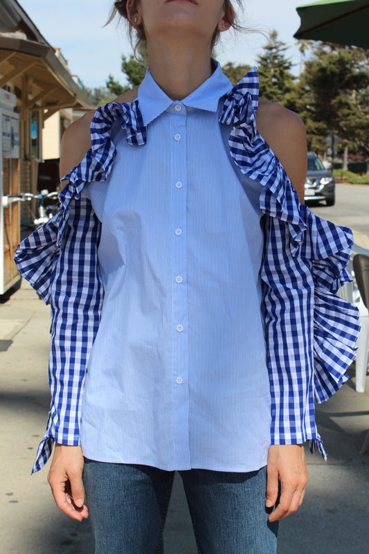 Style Mafia Malia Top Blue