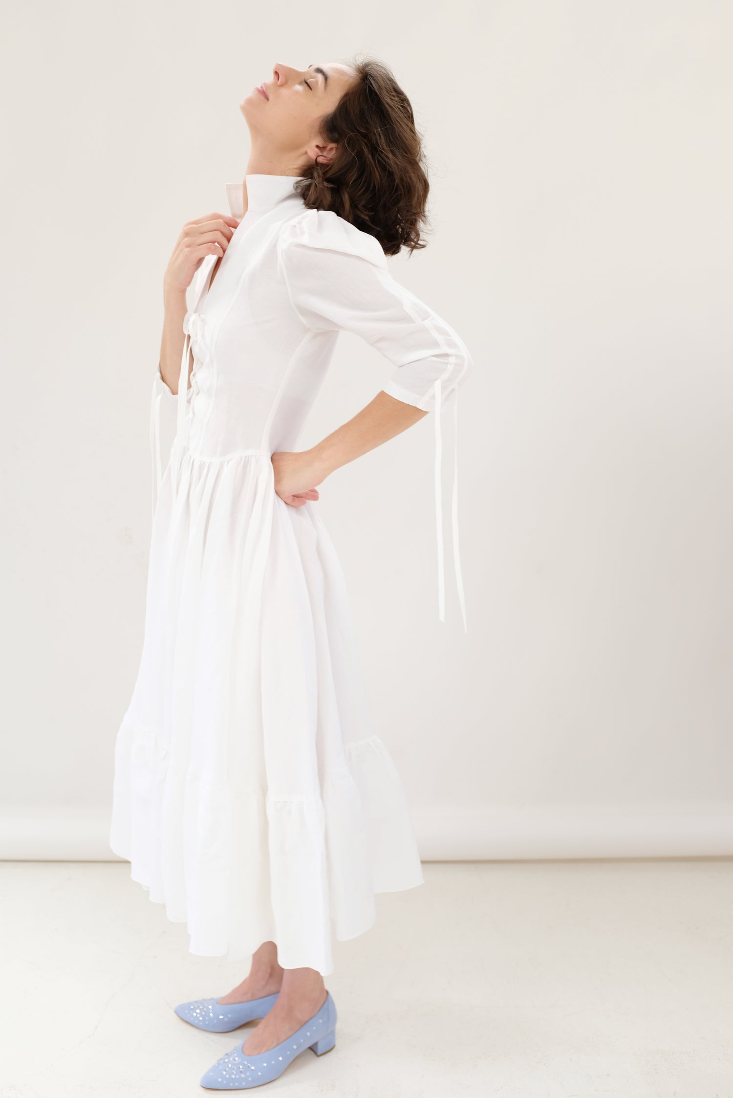 MNZ Milagra Dress Silk Linen