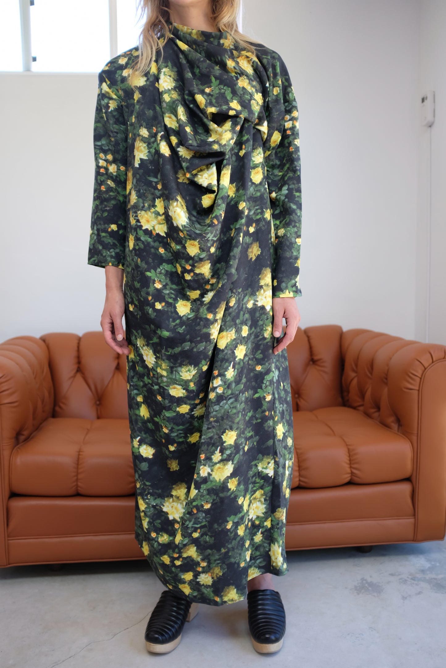 Anntian Silk Dress Print N