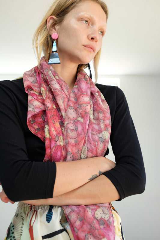 Beklina Cactus Pear Scarf