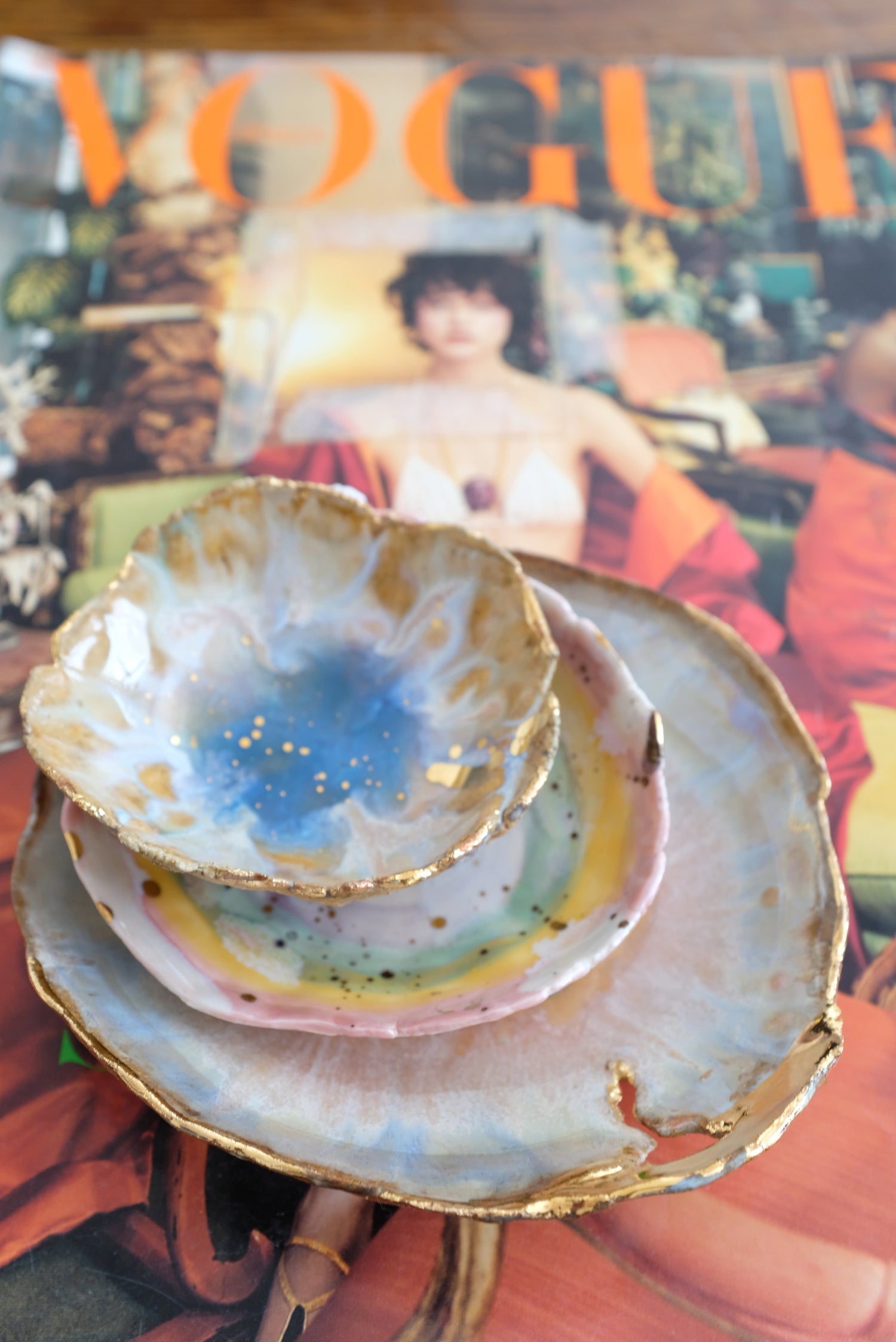 Minh Singer Porcelain Prism Shell