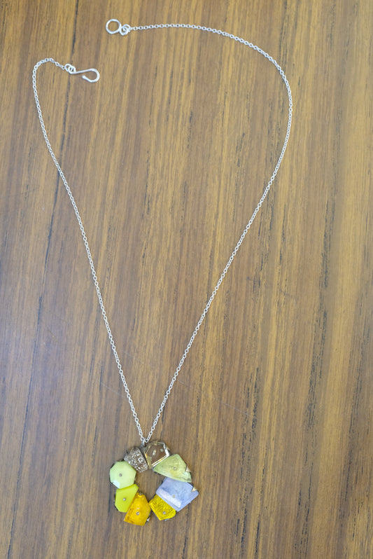 Nikki Couppee Canary Gold Necklace