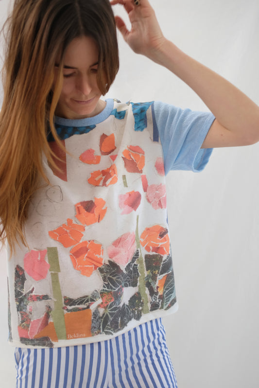 Beklina Collage Art T-Shirt