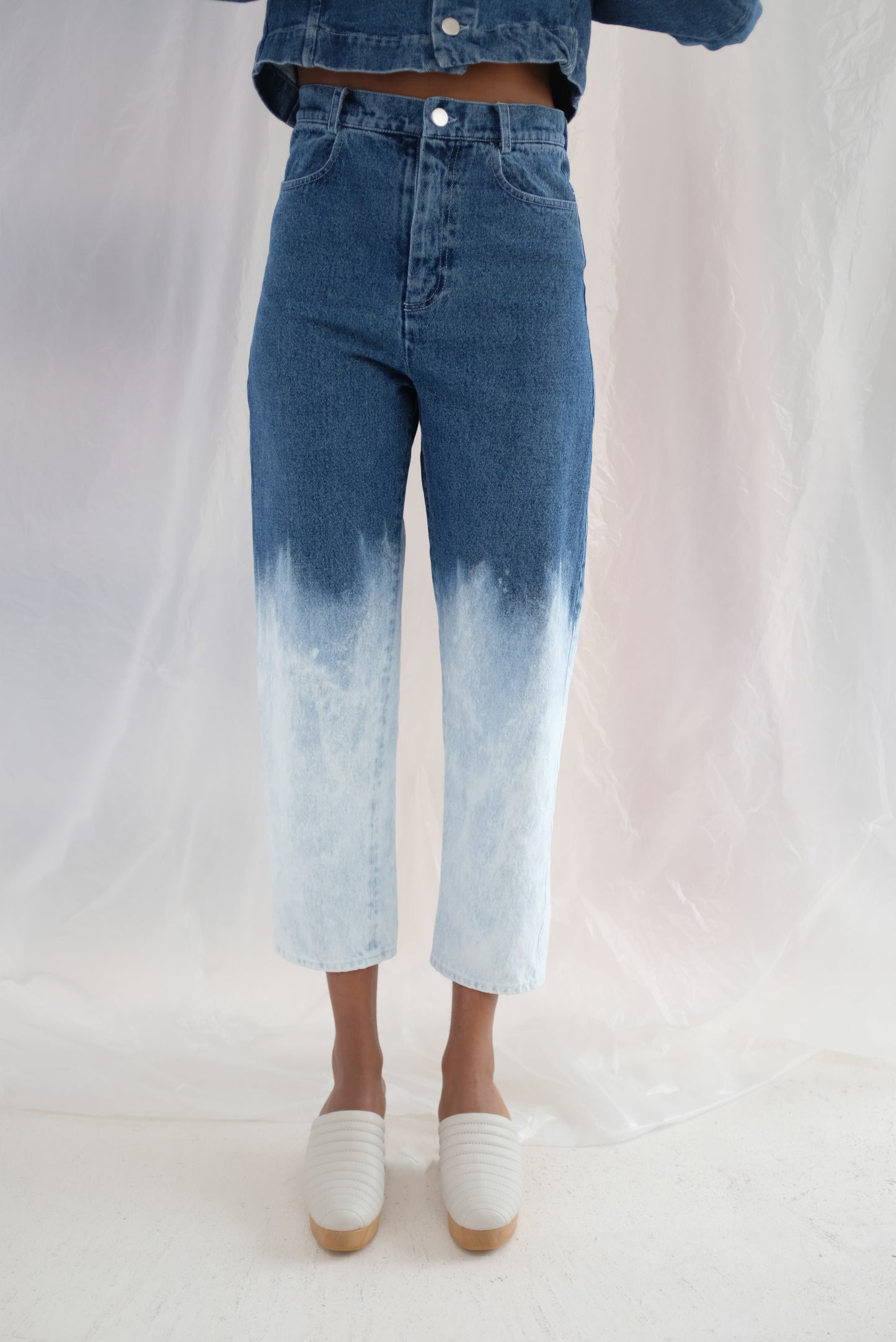 Anntian Ordinary Womens Pant Bleached Gradient