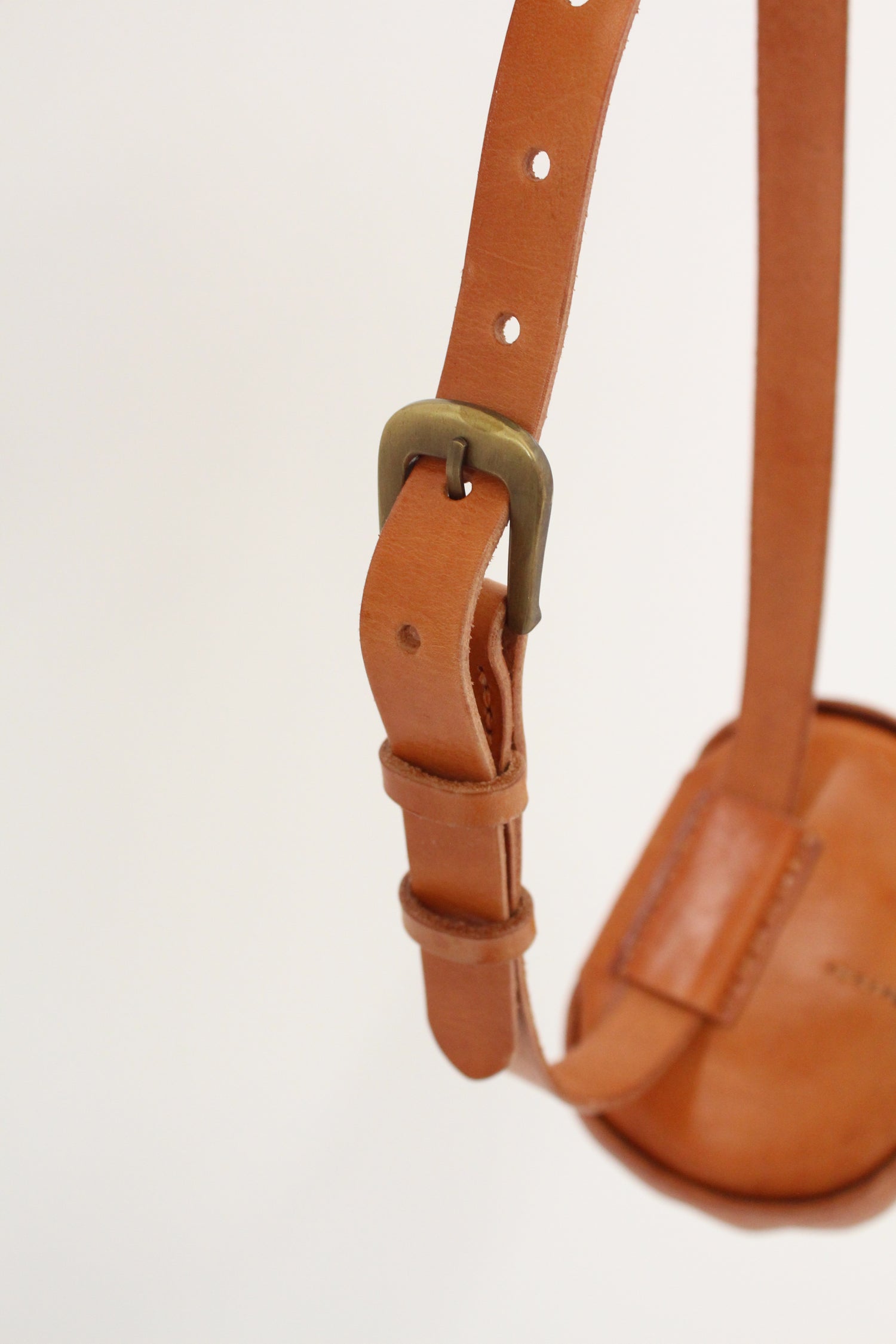 Beklina Leather Shell Belt Bag