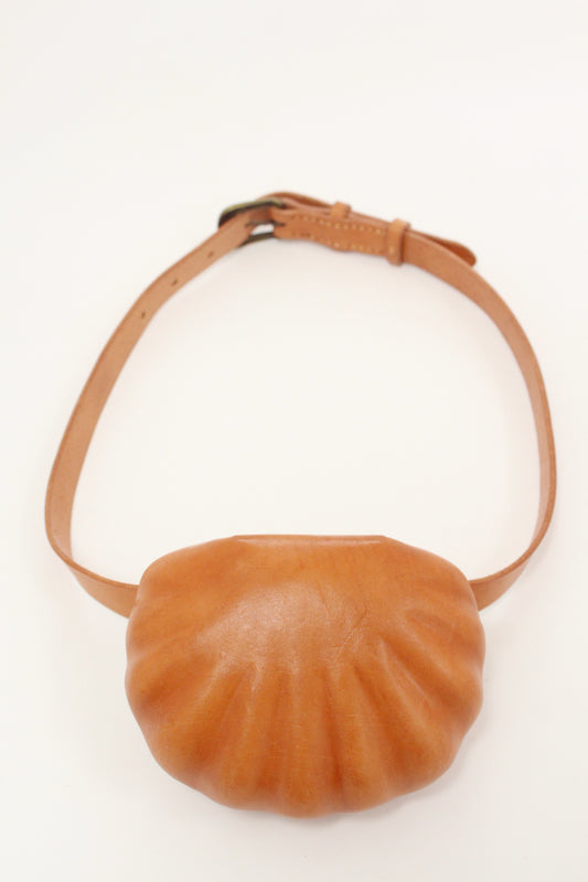 Beklina Leather Shell Belt Bag
