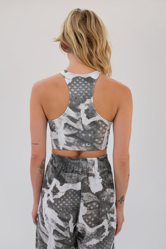 Beklina Spalla Bra Top Fish Tissue