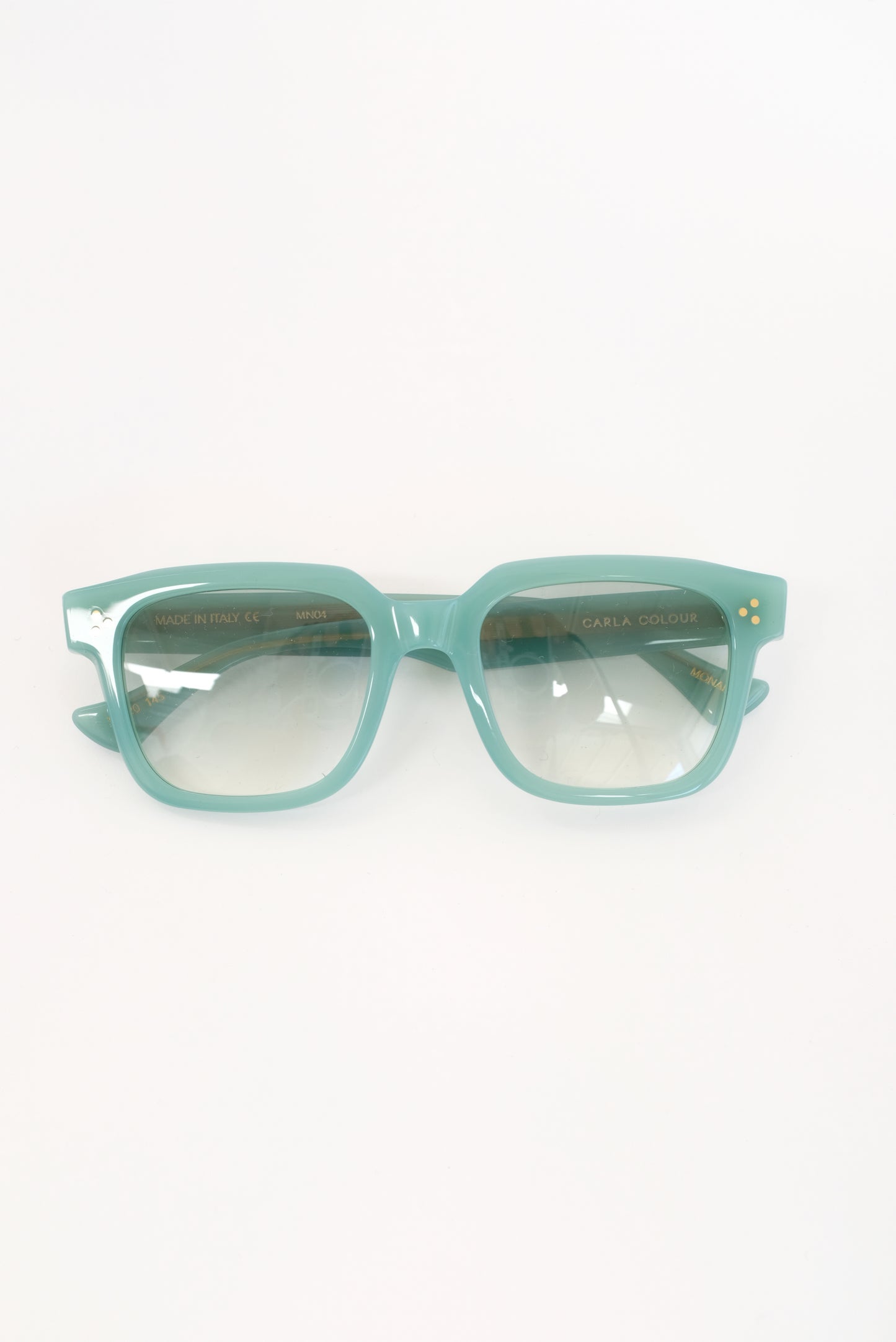 Carla Colour Monaro Sunglasses Seafoam Green