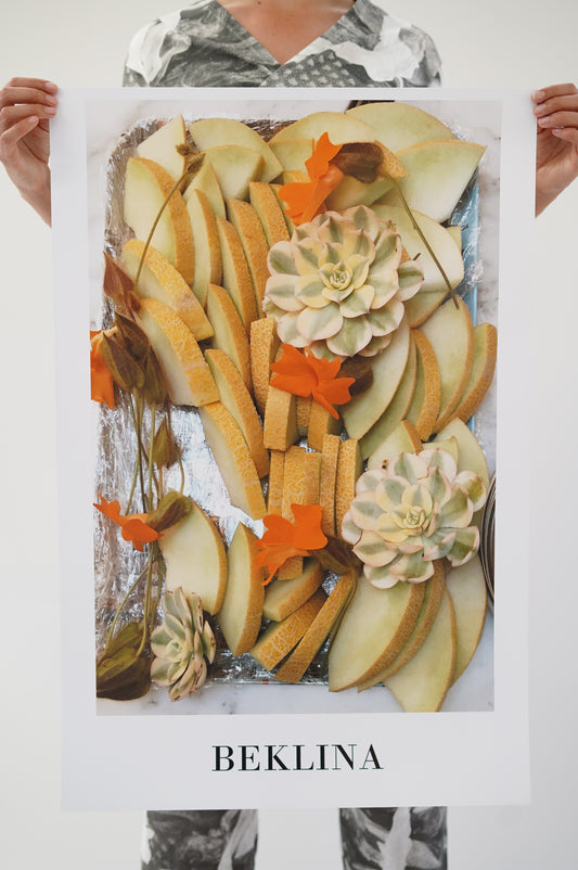 Beklina Poster Melon Platter