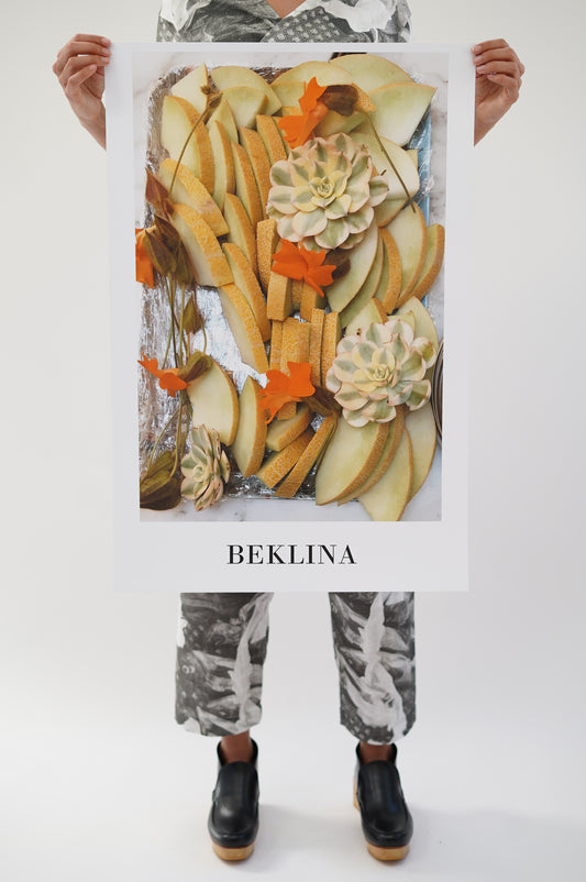 Beklina Poster Melon Platter