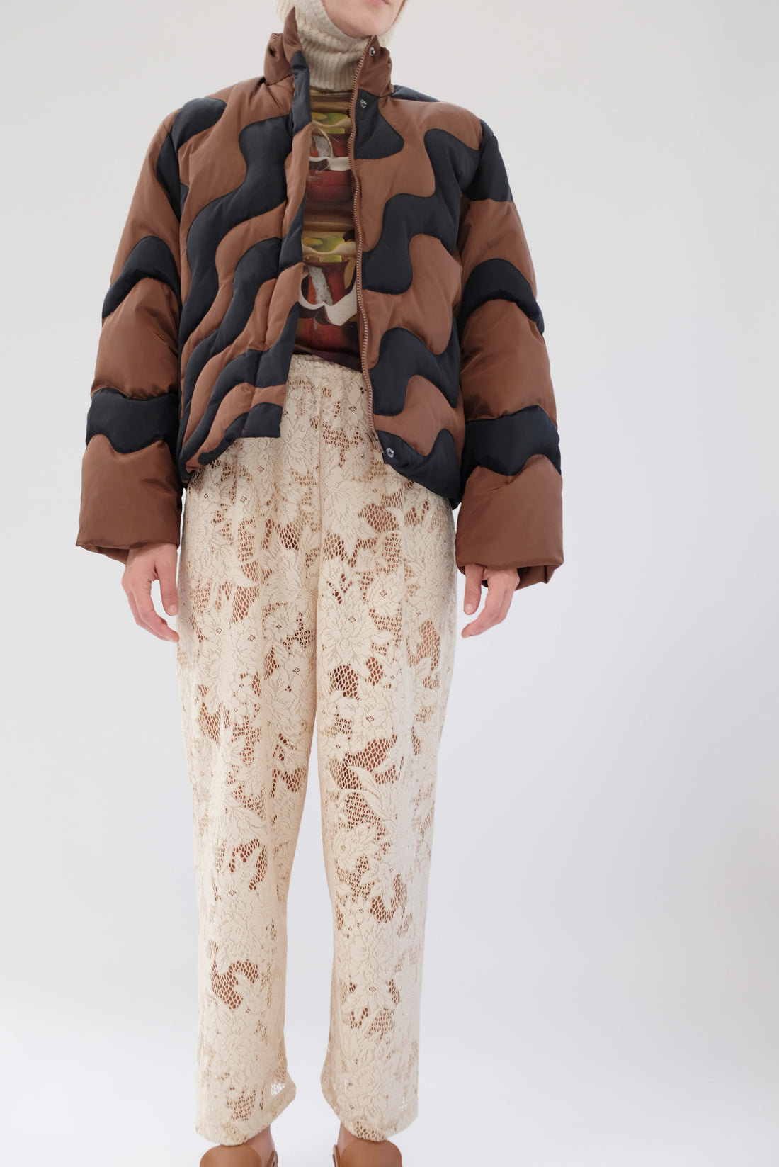 Paloma Wool Hokusai Jacket Brown/Black Beklina