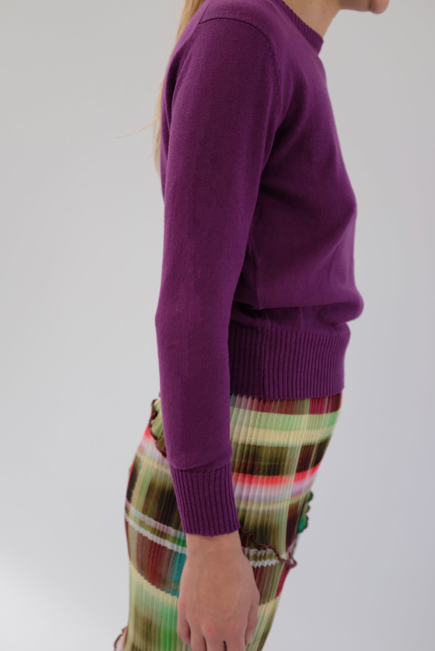 Beklina Crew Sweater Iris