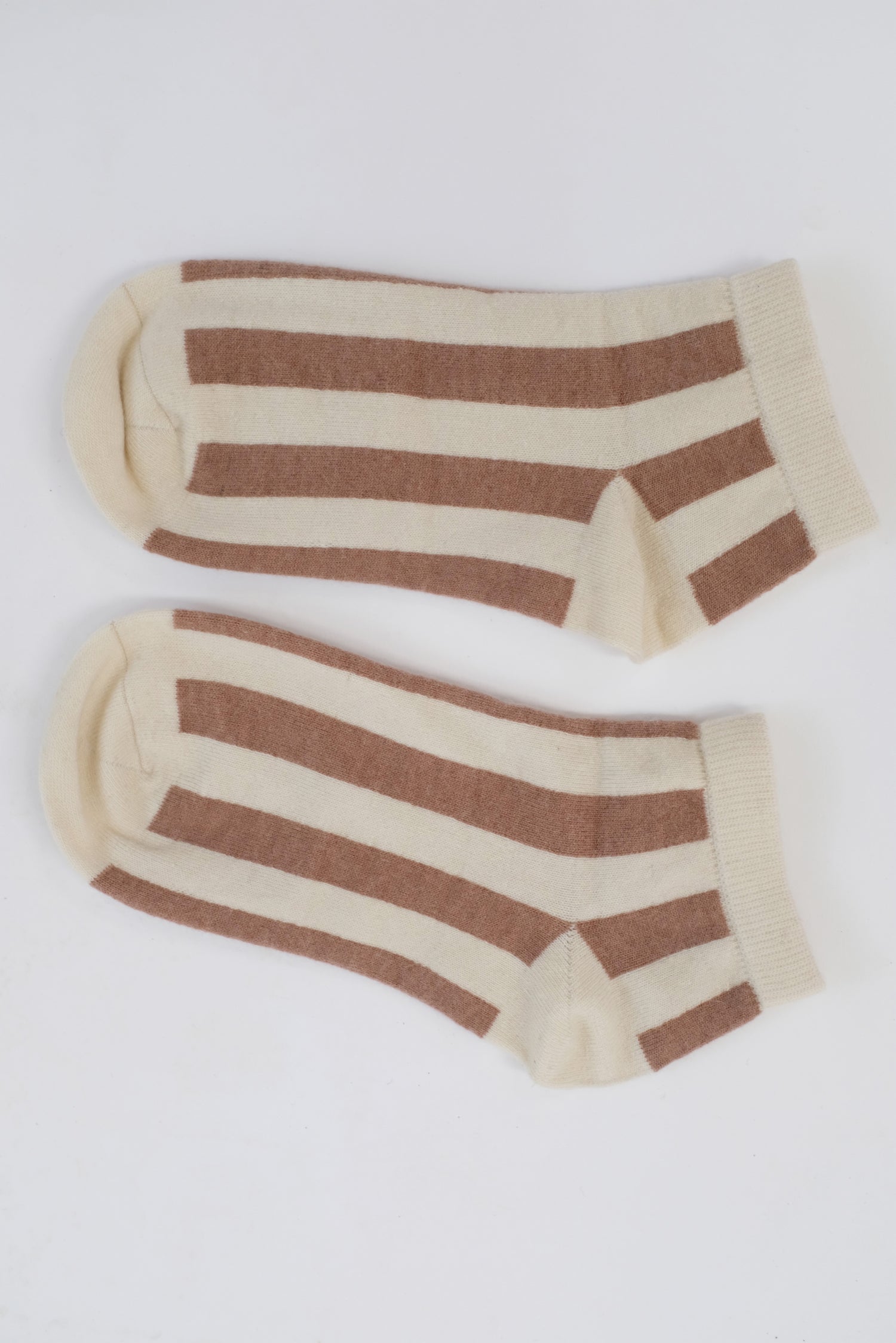 Beklina Cashmere Socks Striped