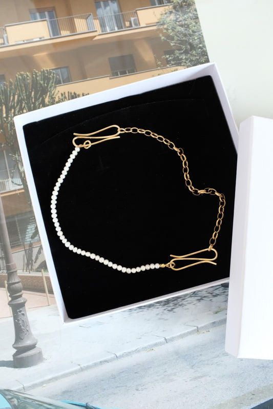 Beatriz Palacios Patchwork Necklace