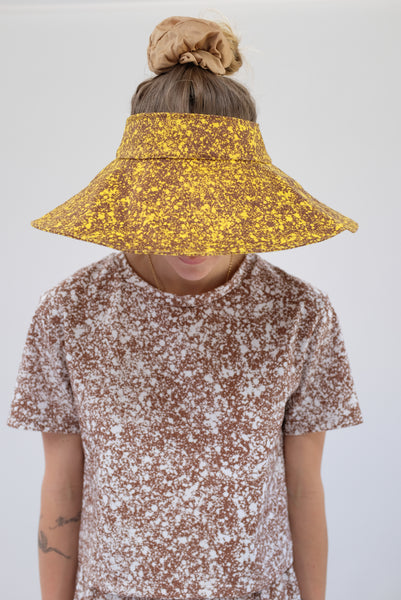 ISO Beklina Selva Lemon splatter sun hat Beklina La Selva Hat Splatter Lemon main image 4