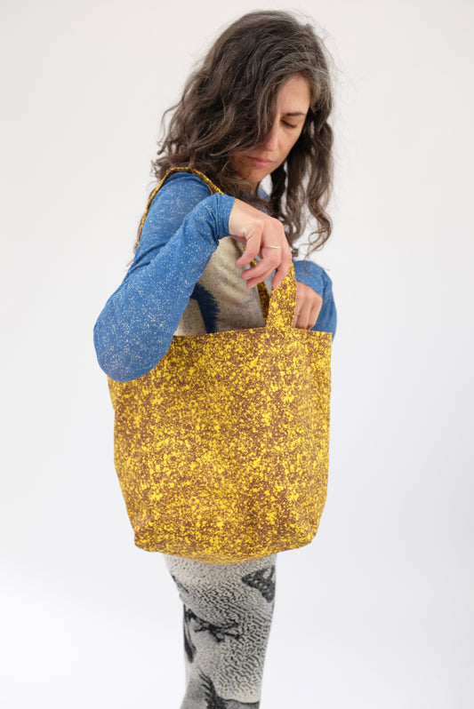 Beklina Tote Bag Lemon Splatter