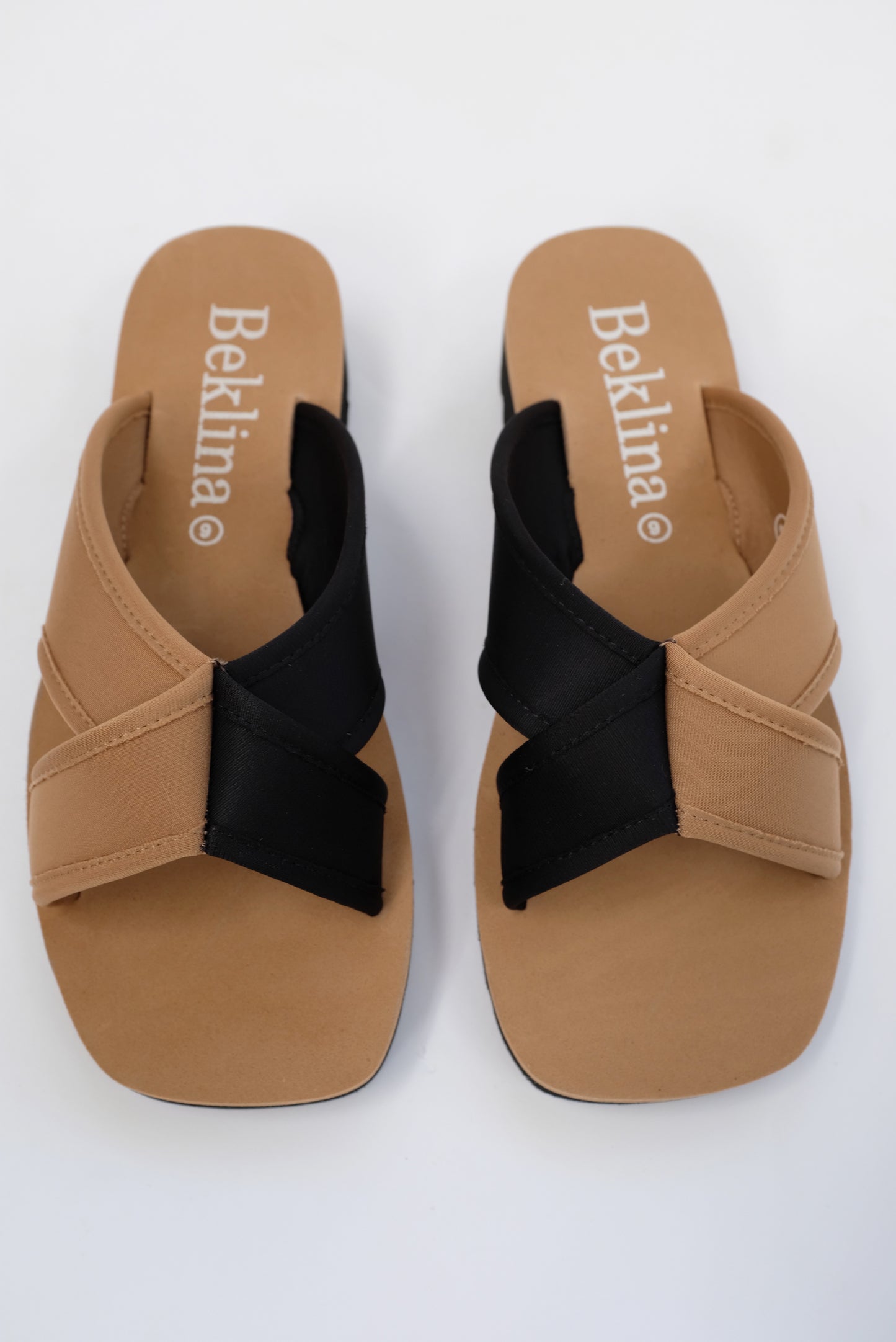 Beklina Water Sandal Slide Black/Sand