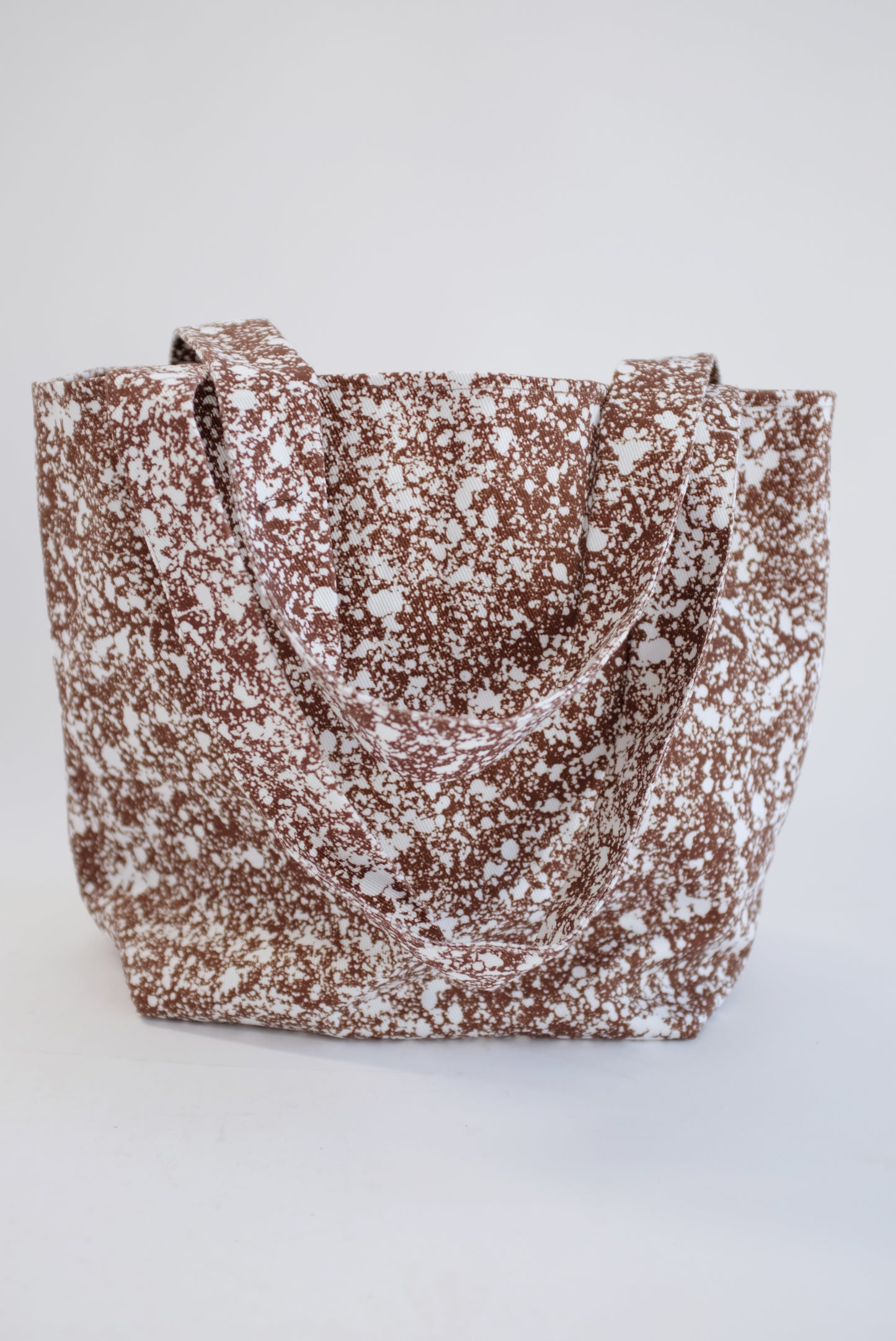 Beklina Tote Bag Cocoa Splatter