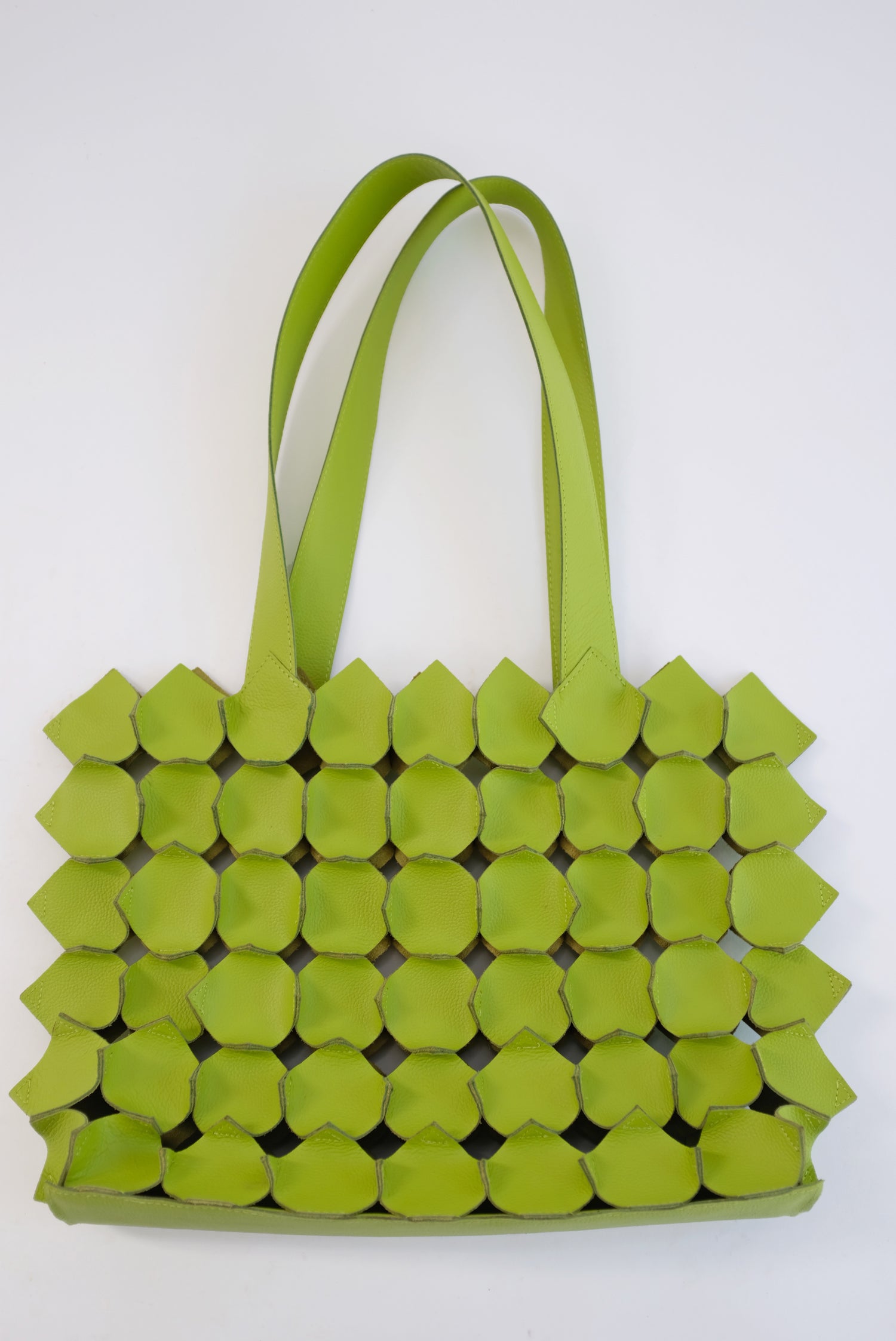 Beklina Haptic Tote Bag Lettuce