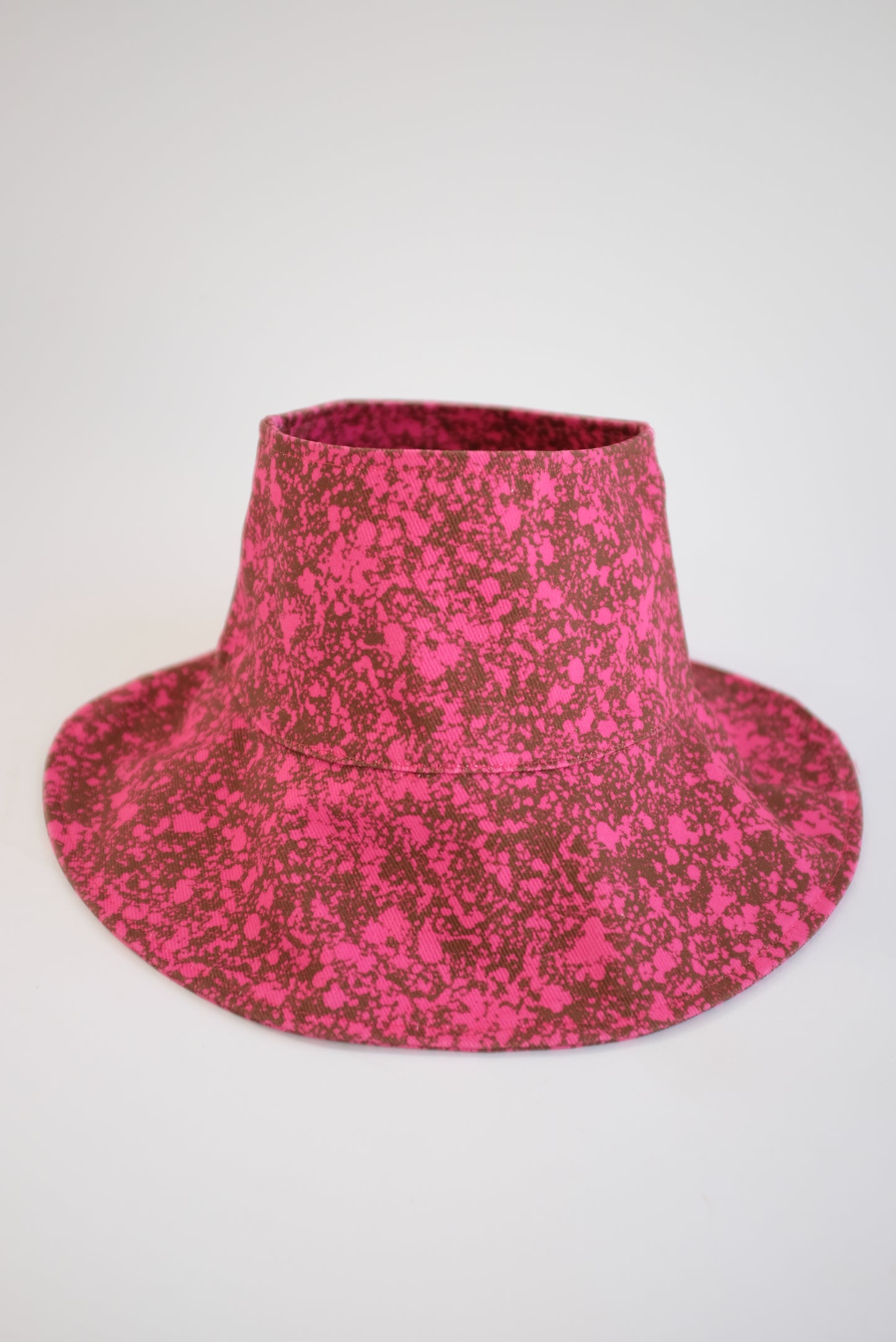 Beklina Palma Hat Splatter Raspberry