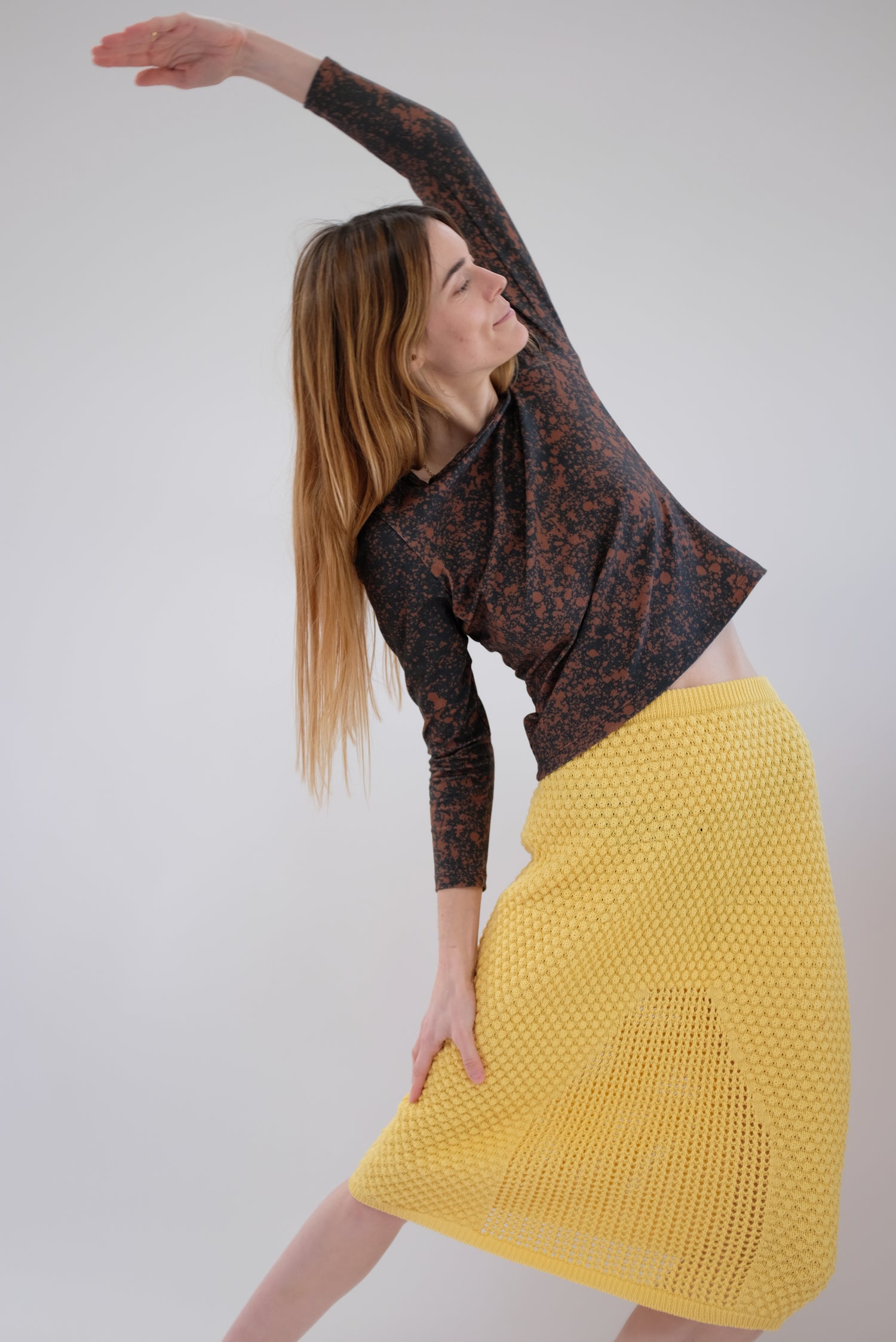 Pleated Midi Skirt - A Day In The Lalz